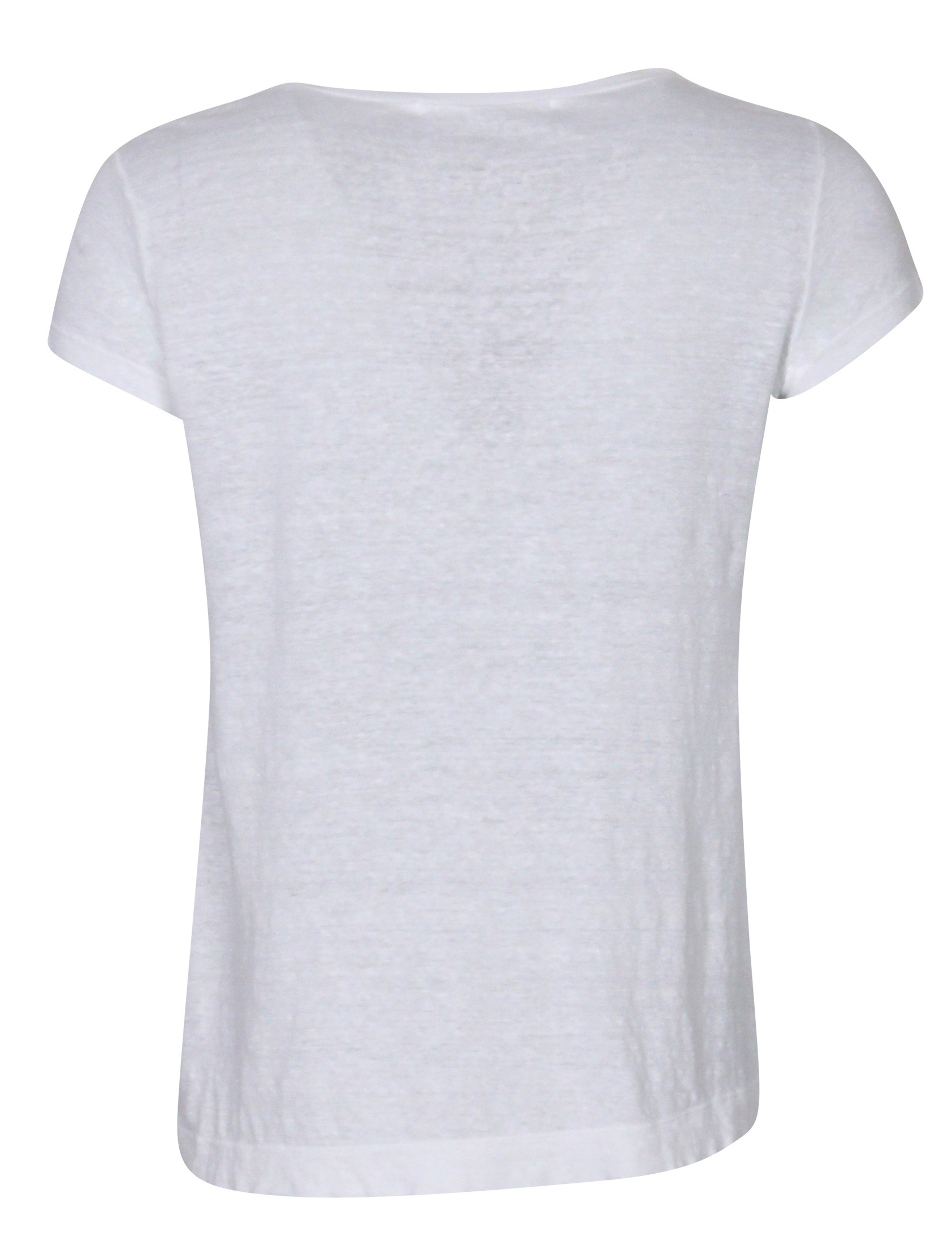 Transit Par Such Linen T-Shirt White