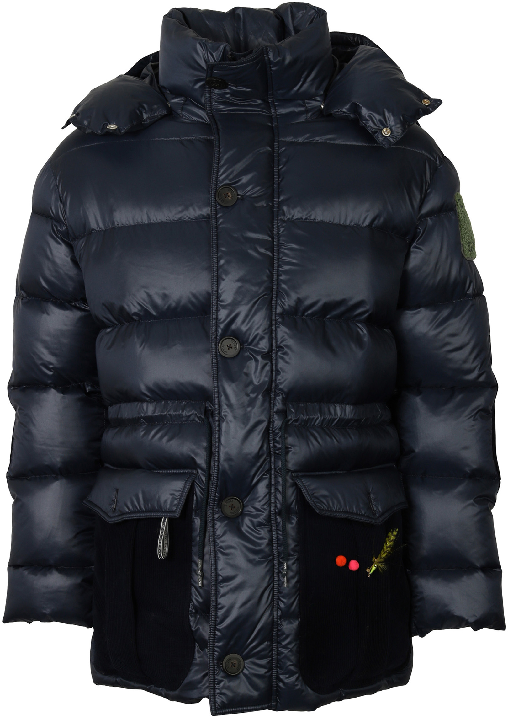 Golden Goose Down Jacket Isao Blue