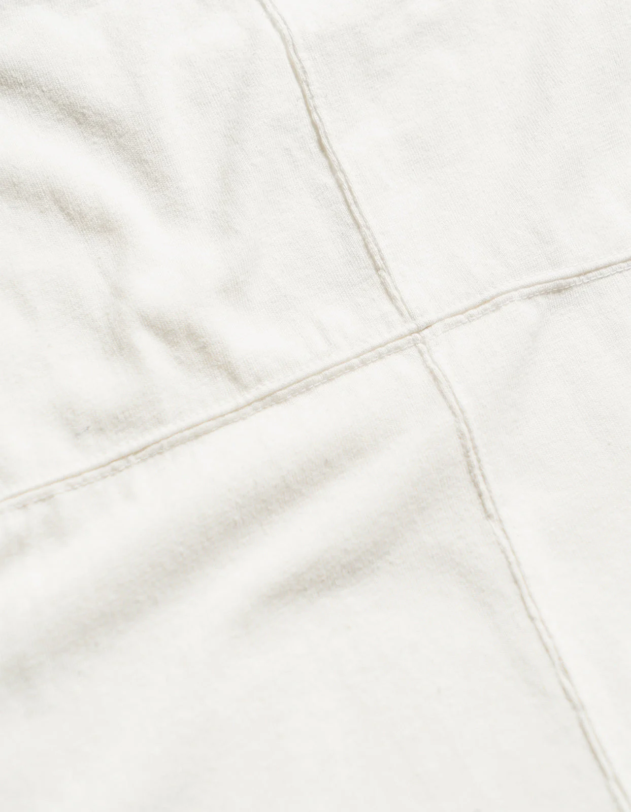 MAHARISHI 5234 Hemp Cross Oversized T-Shirt in White