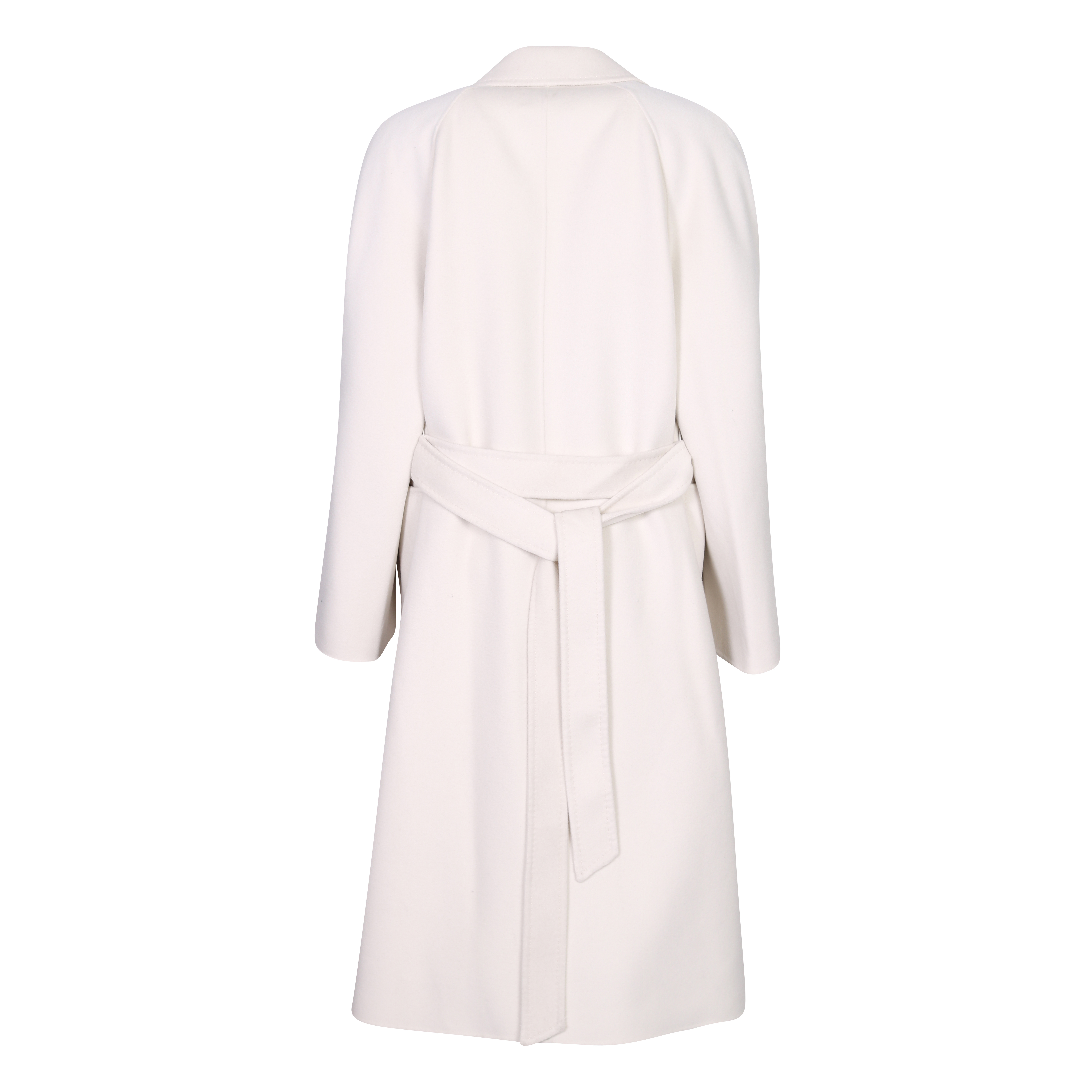 Flona Wool/Cashmere Coat in Offwhite M/L
