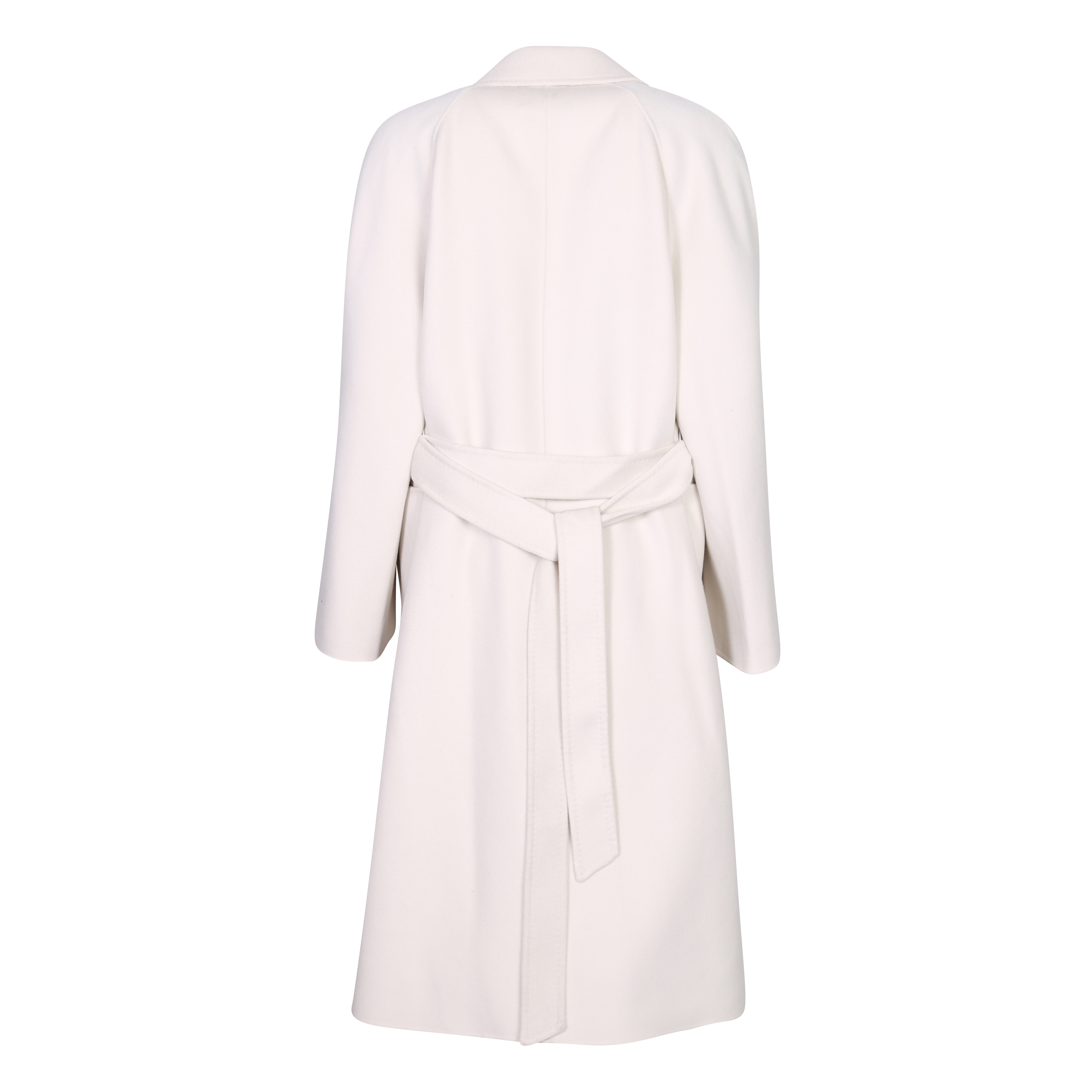 Flona Wool/Cashmere Coat in Offwhite