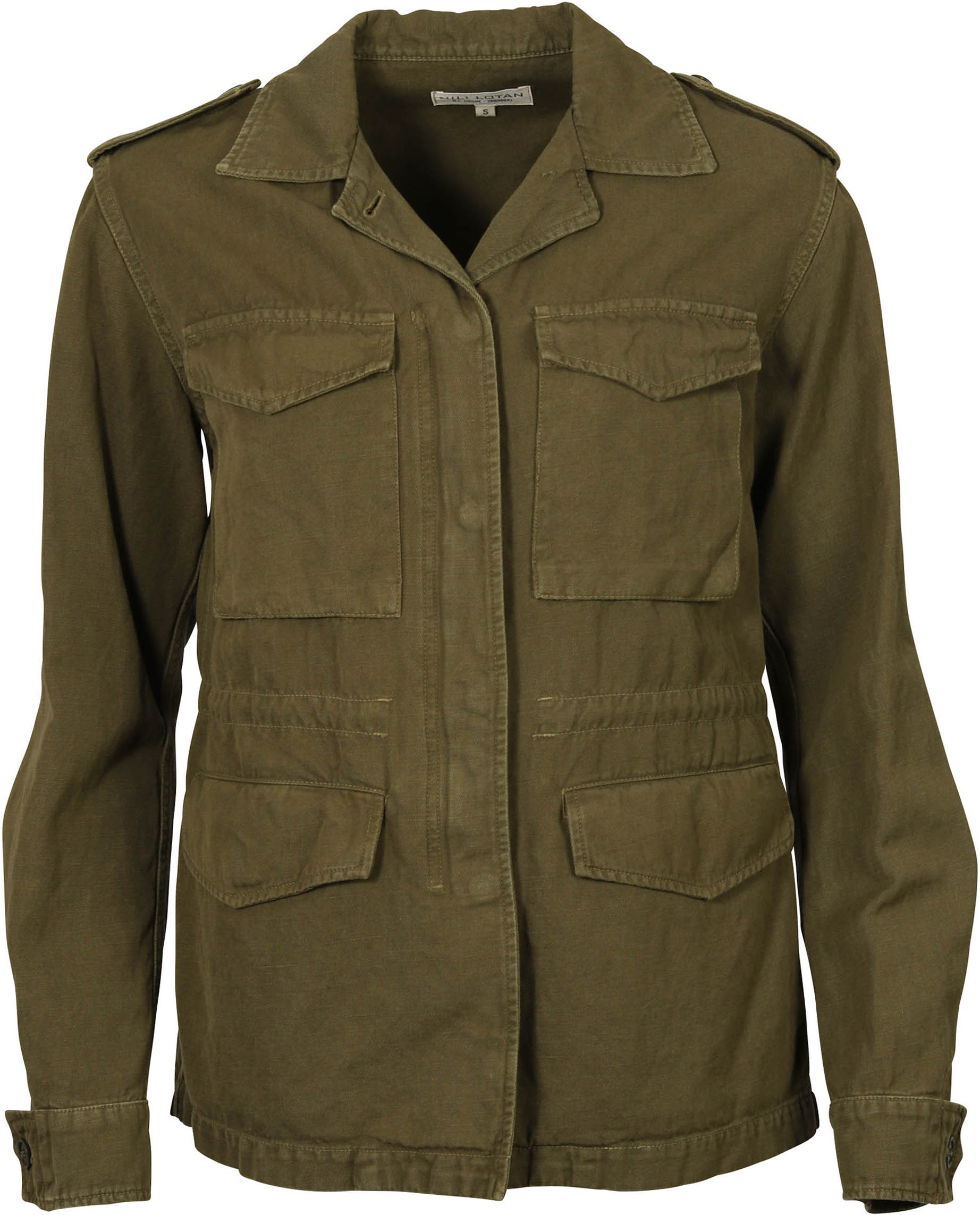 Nili Lotan Army Jacket Wren Olive