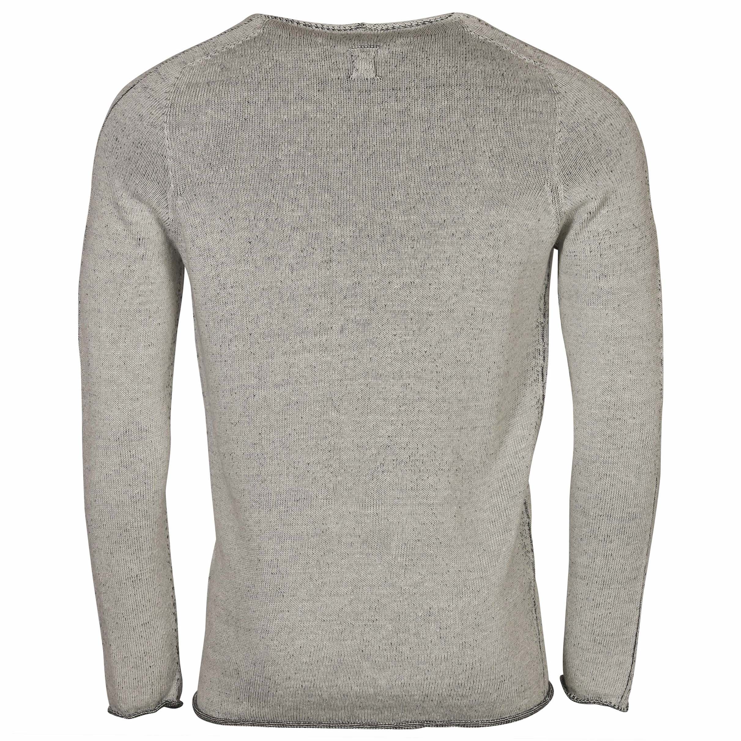 Hannes Roether Pullover Light Grey/Black Melange
