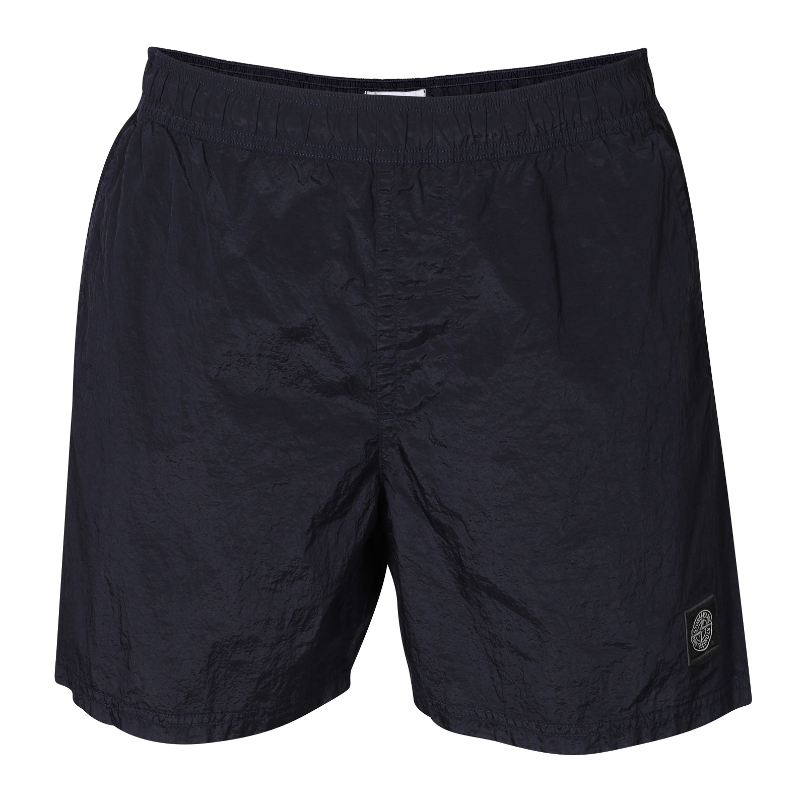 STONE ISLAND Shiny Swim Shorts in Navy Blue S