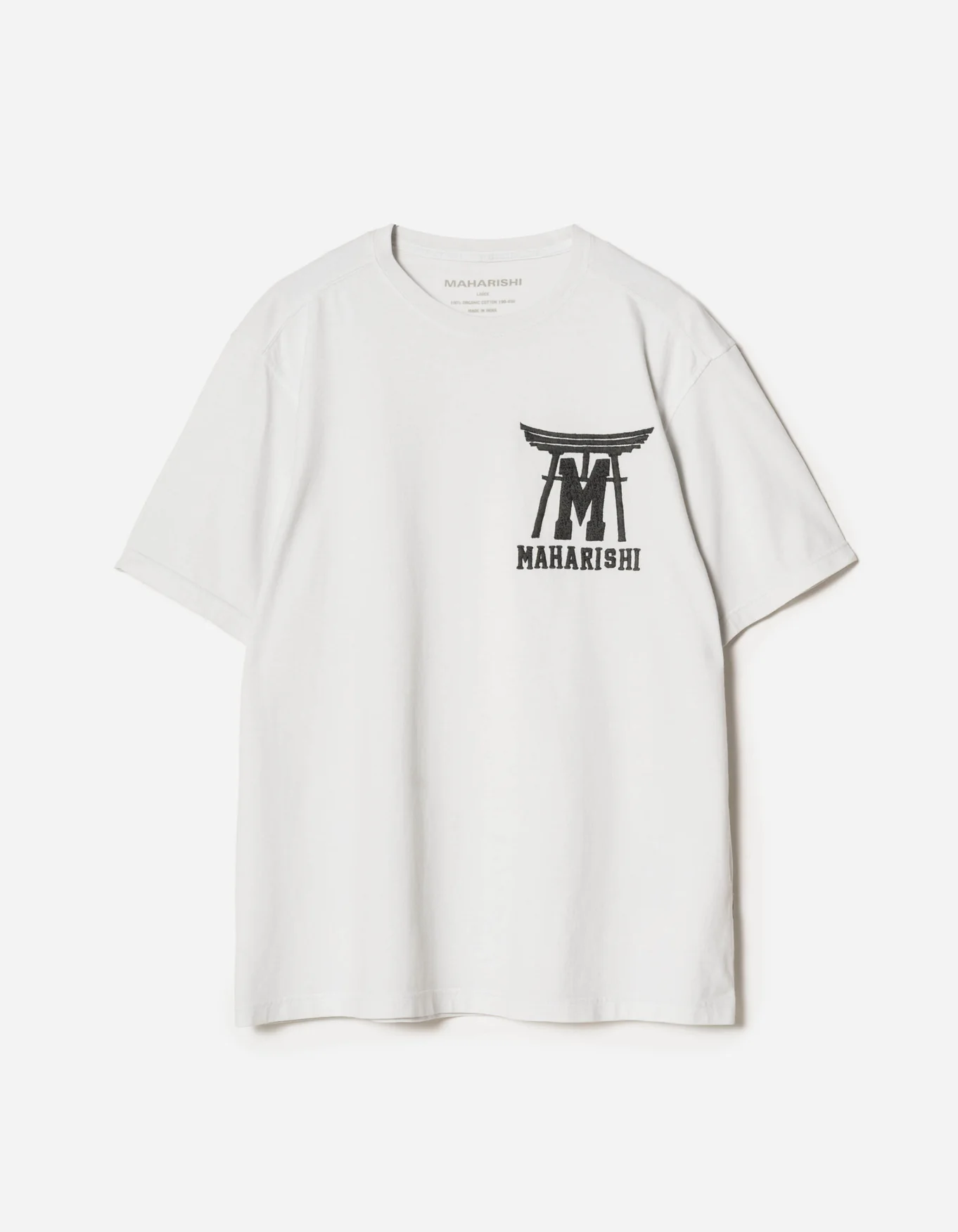 MAHARISHI 7260 Temple M Vintage T-Shirt in White