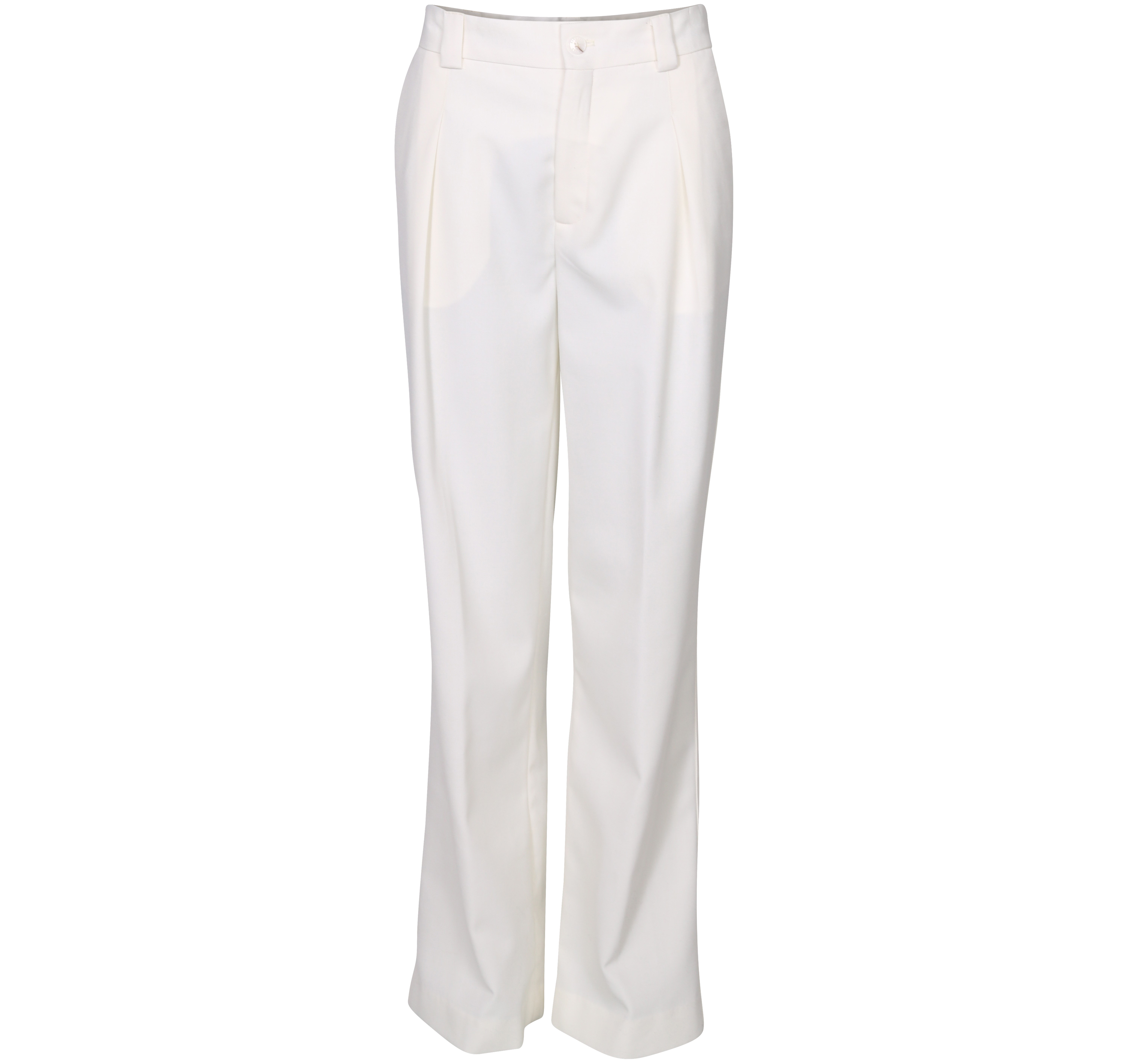 CLOSED Brooks Wide Leg Trouser in Ivory CLOSED Brooks Wide Leg Trouser in Ivory