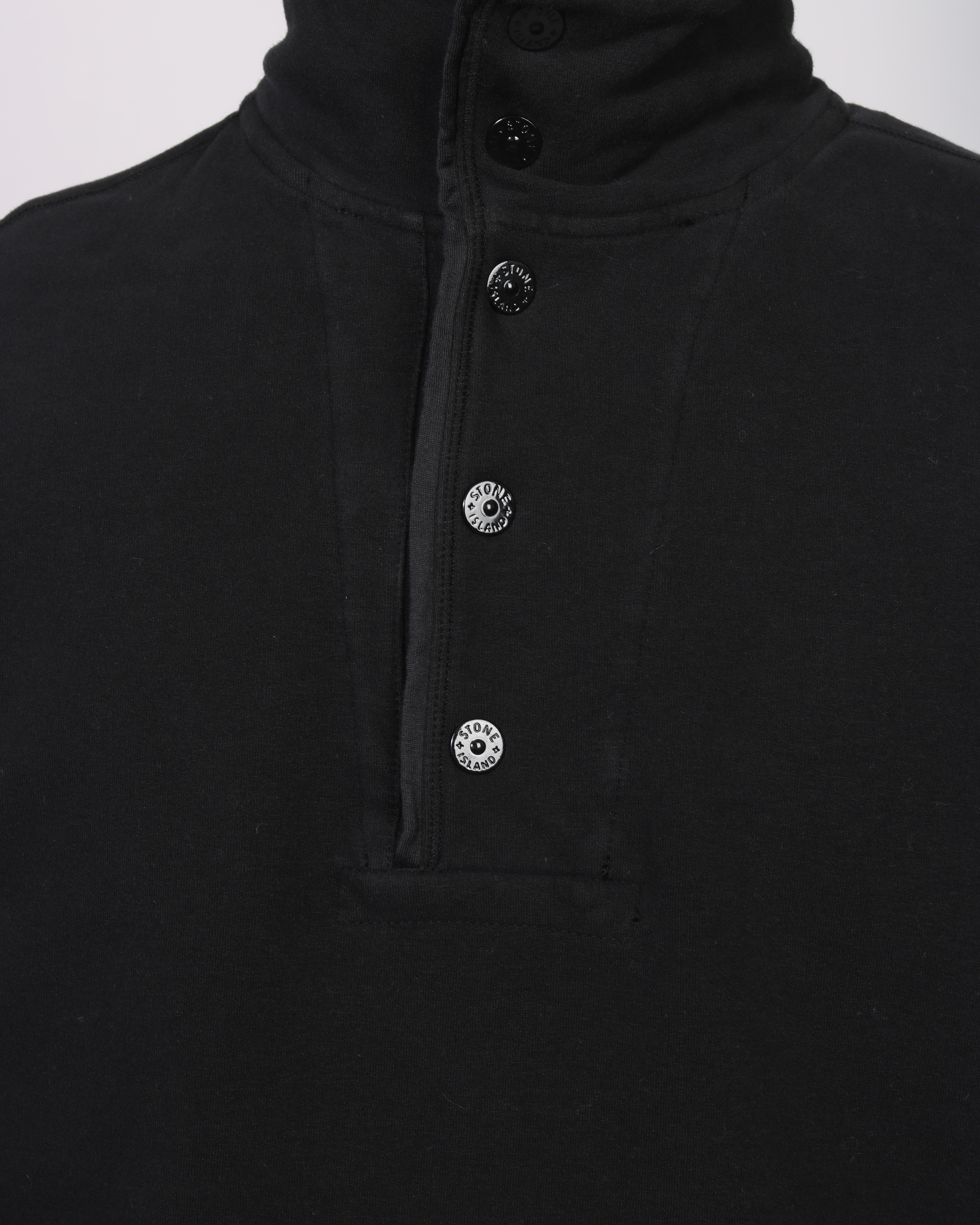 STONE ISLAND Soft Stretch Sweatshirt in Black