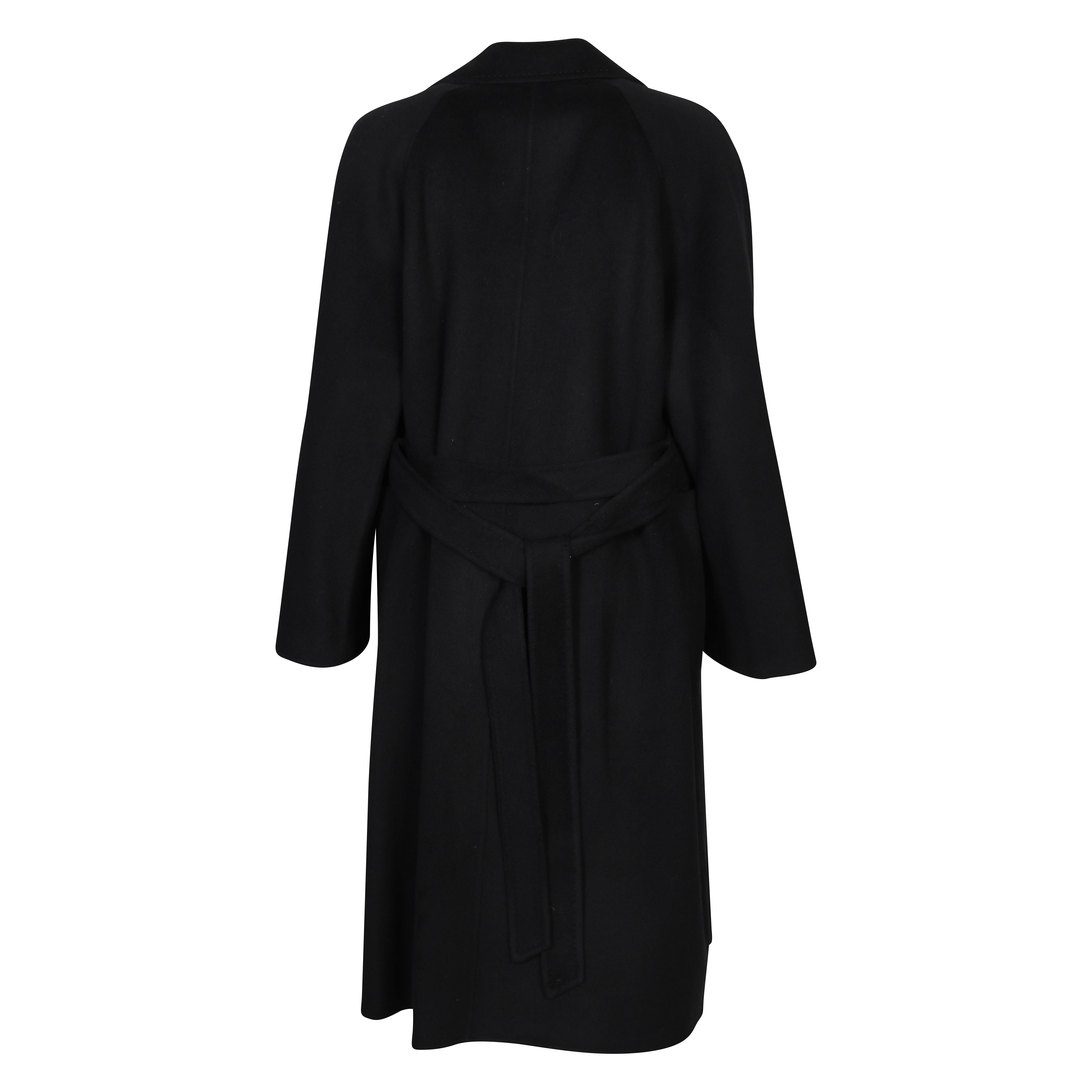 Flona Wool/Cashmere Coat in Black M/L