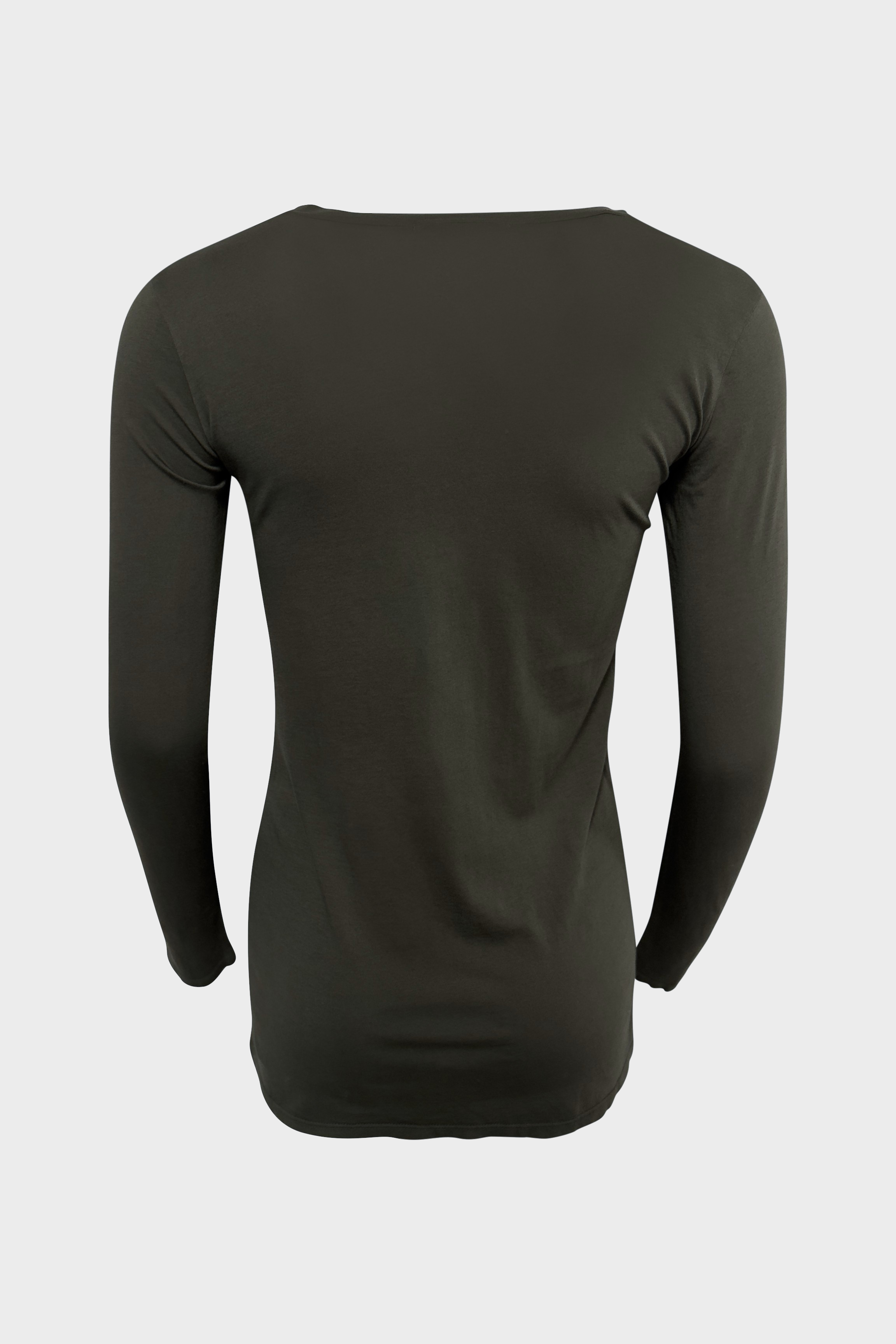 NILI LOTAN Cotton Longsleeve in Clover