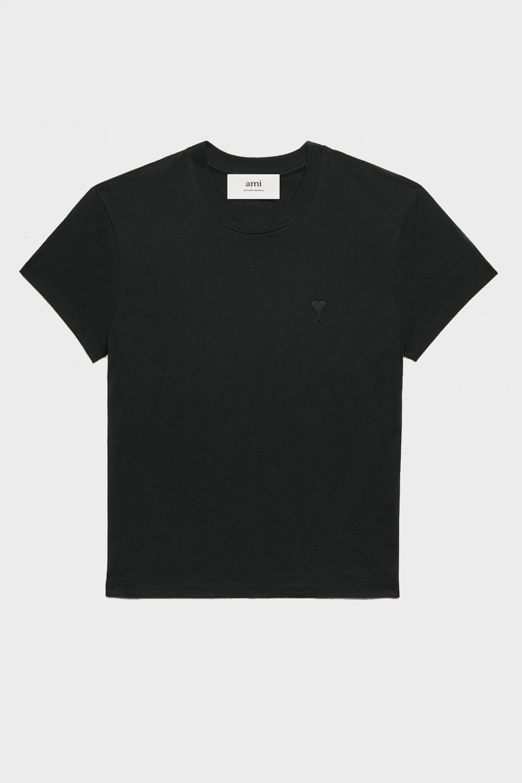 AMI PARIS de Coeur T-Shirt in Black