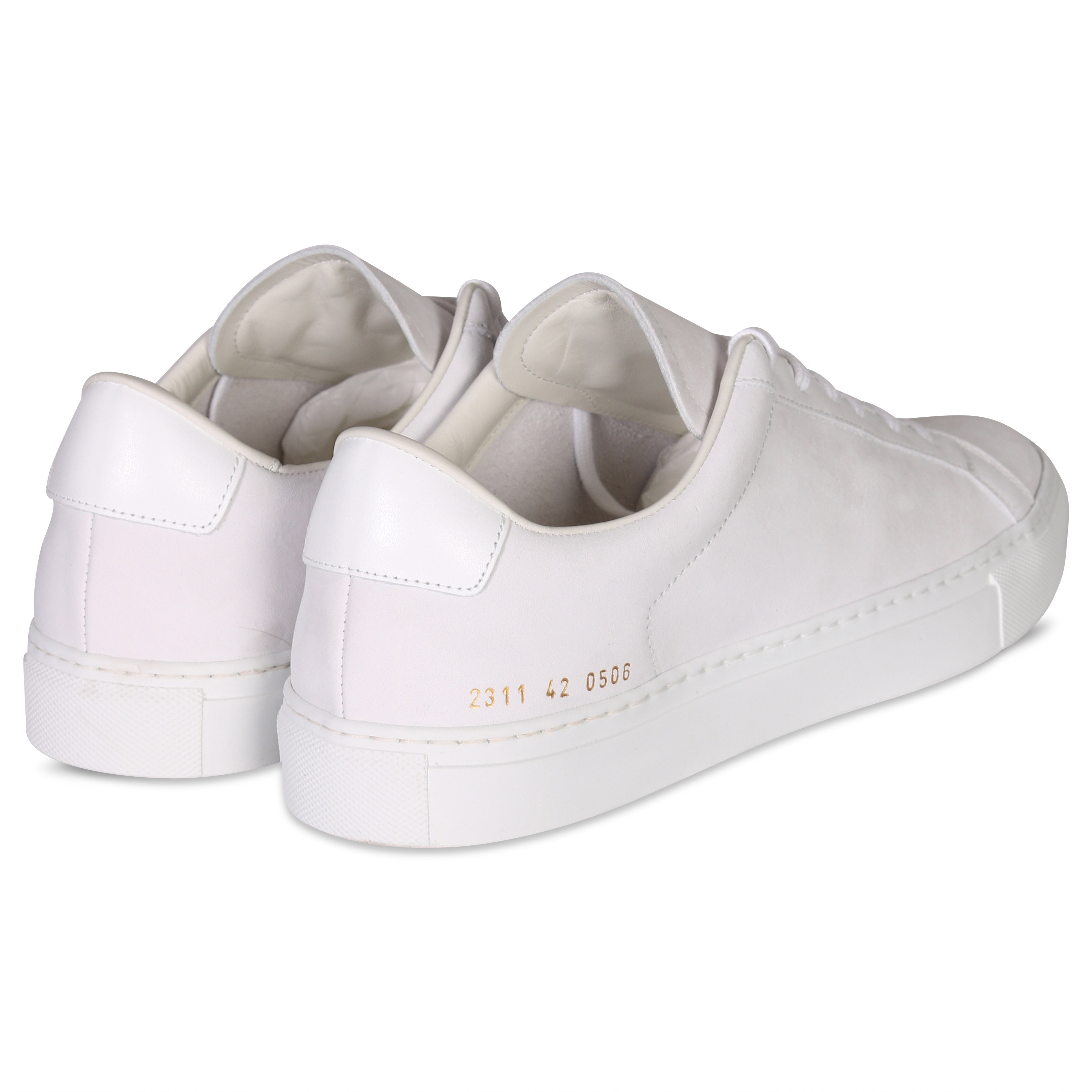 Common Projects Sneaker Retro Low White/White 46