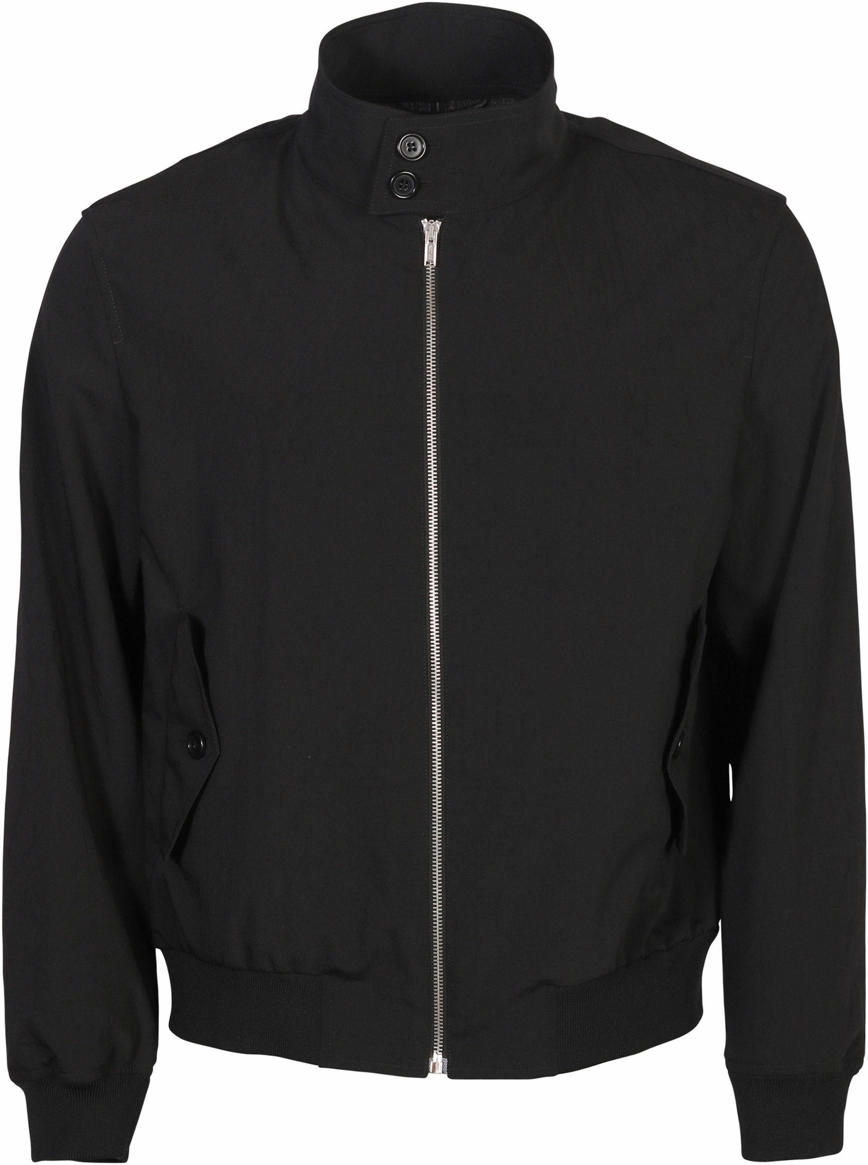 Helmut Lang Crushed Jacket Harrington Black