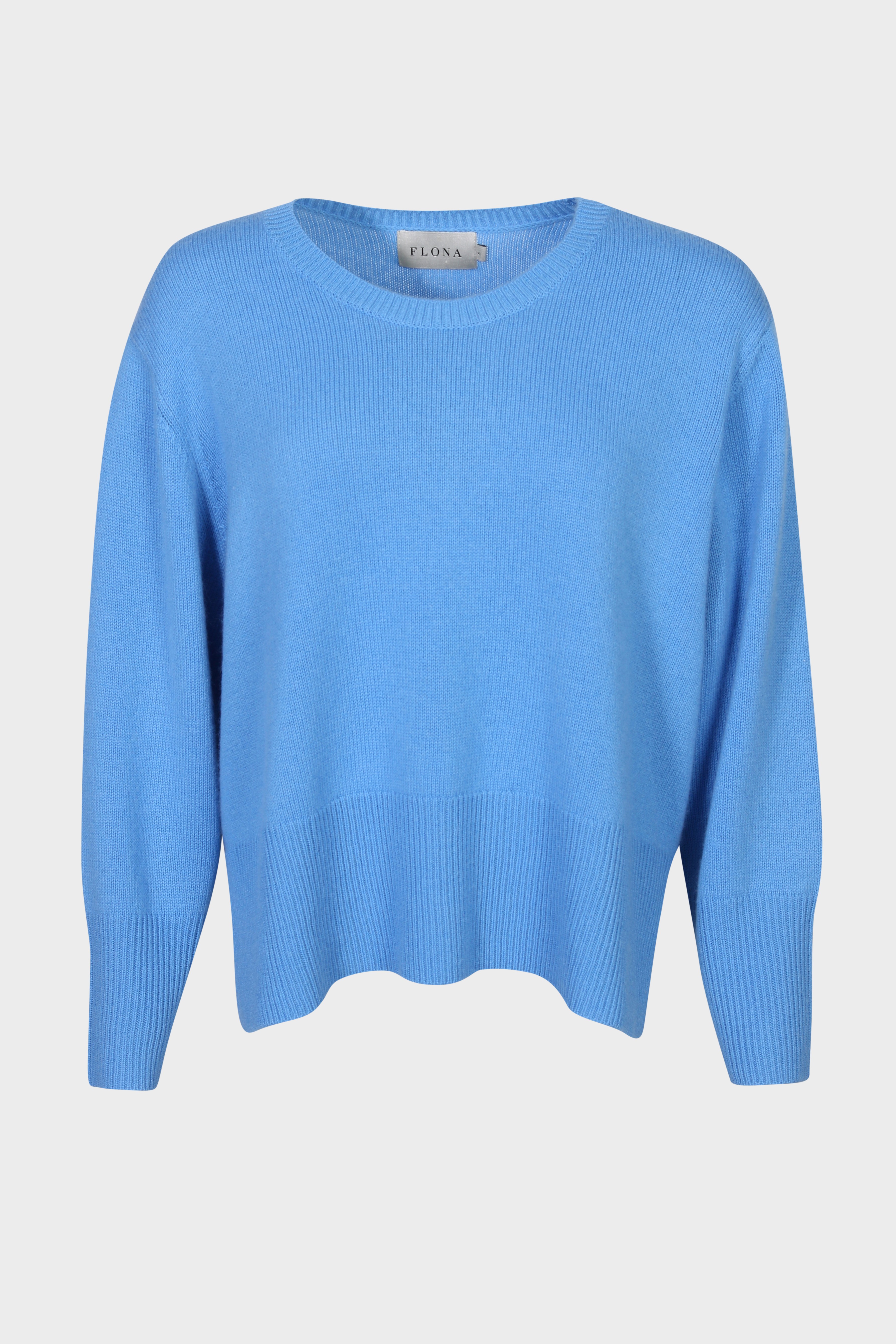 FLONA Cashmere Sweater in Azur XS