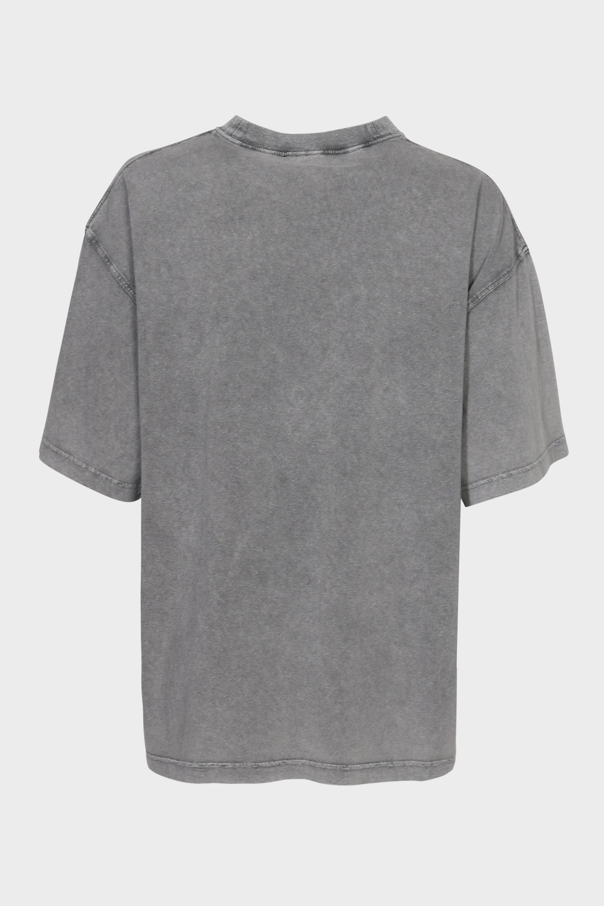 ACNE STUDIOS Logo T-Shirt in Faded Grey L