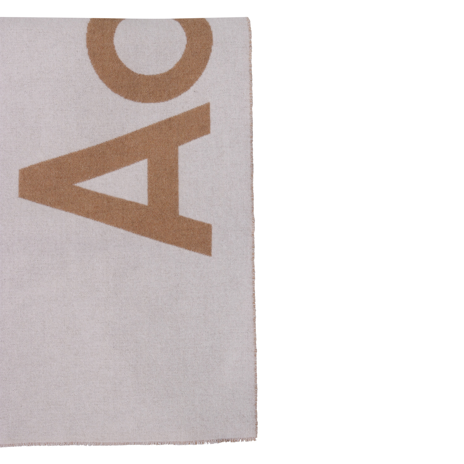 Acne Studios Scarf Toronty Logo Camel/Offwhite