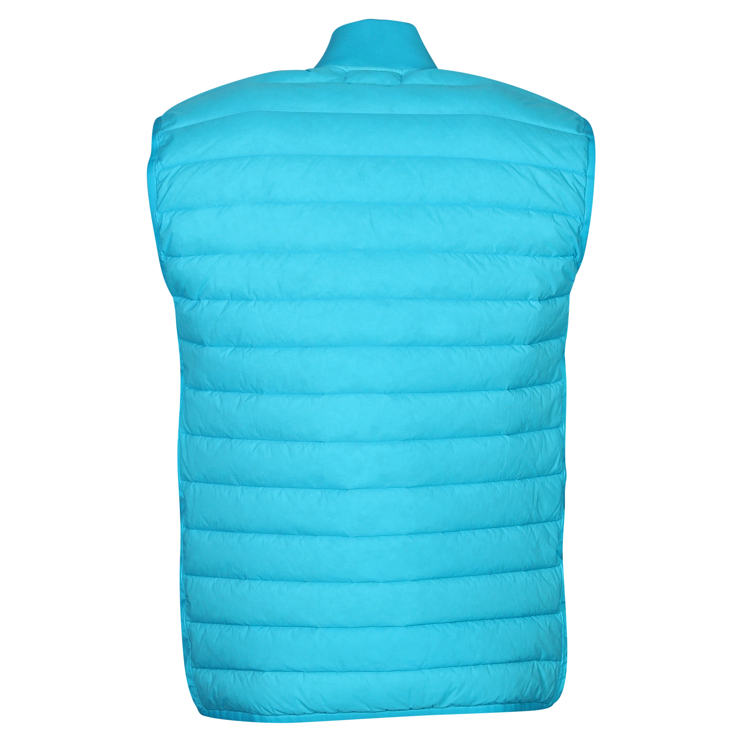 Stone Island Real Down Vest Turquoise