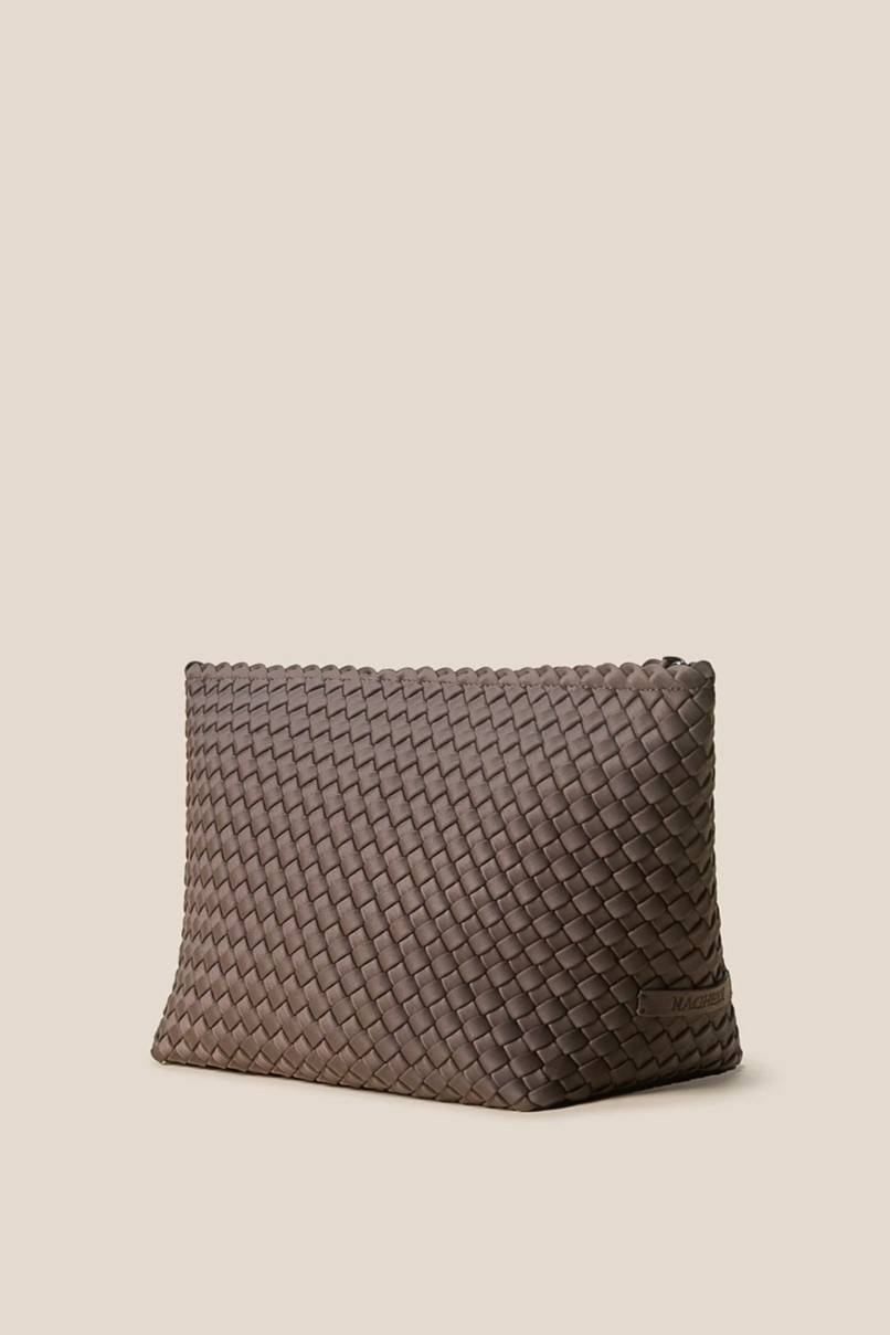 NAGHEDI Portofino Large Cosmetic Bag in Napa