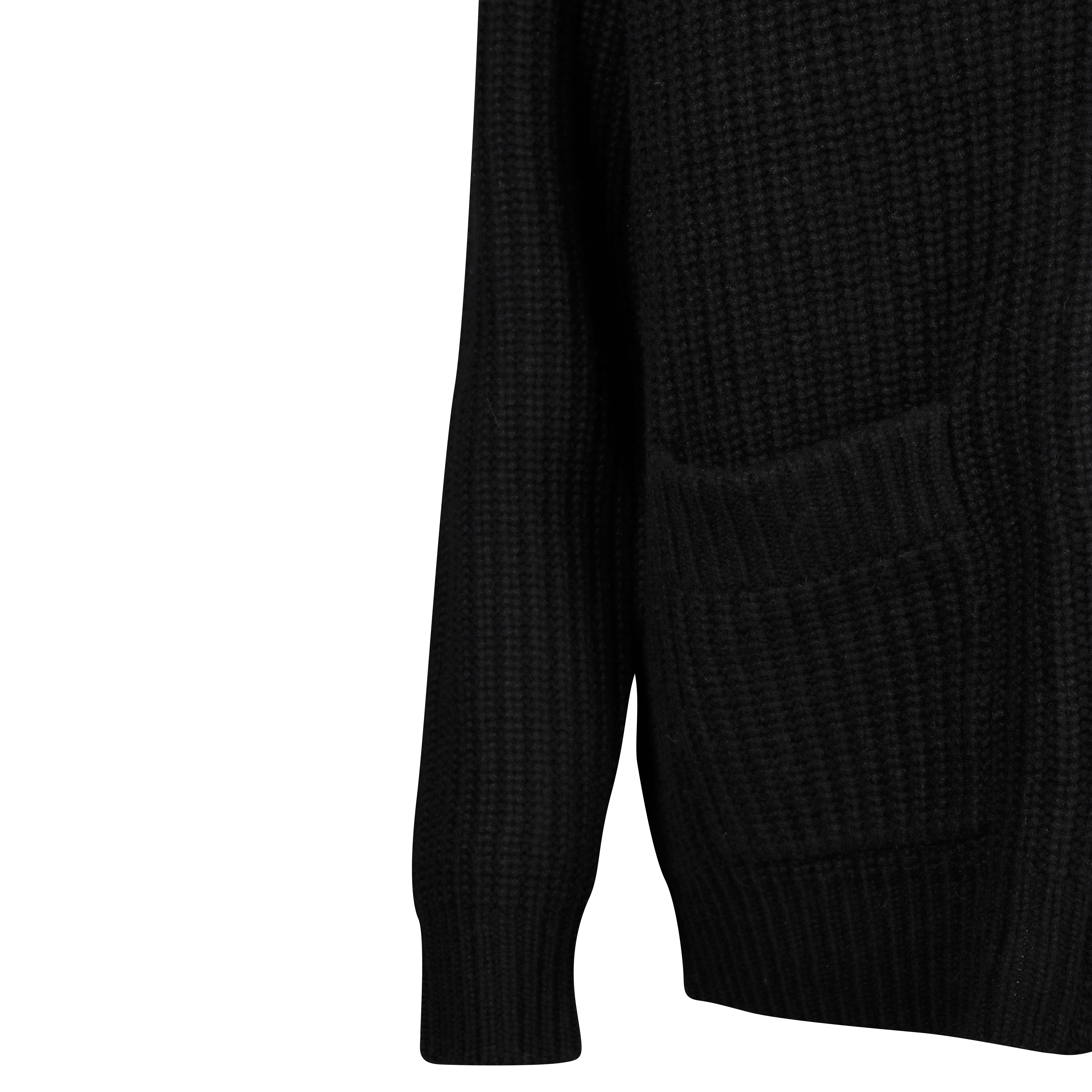 Nili Lotan Somer Cashmere Cardigan in Black L