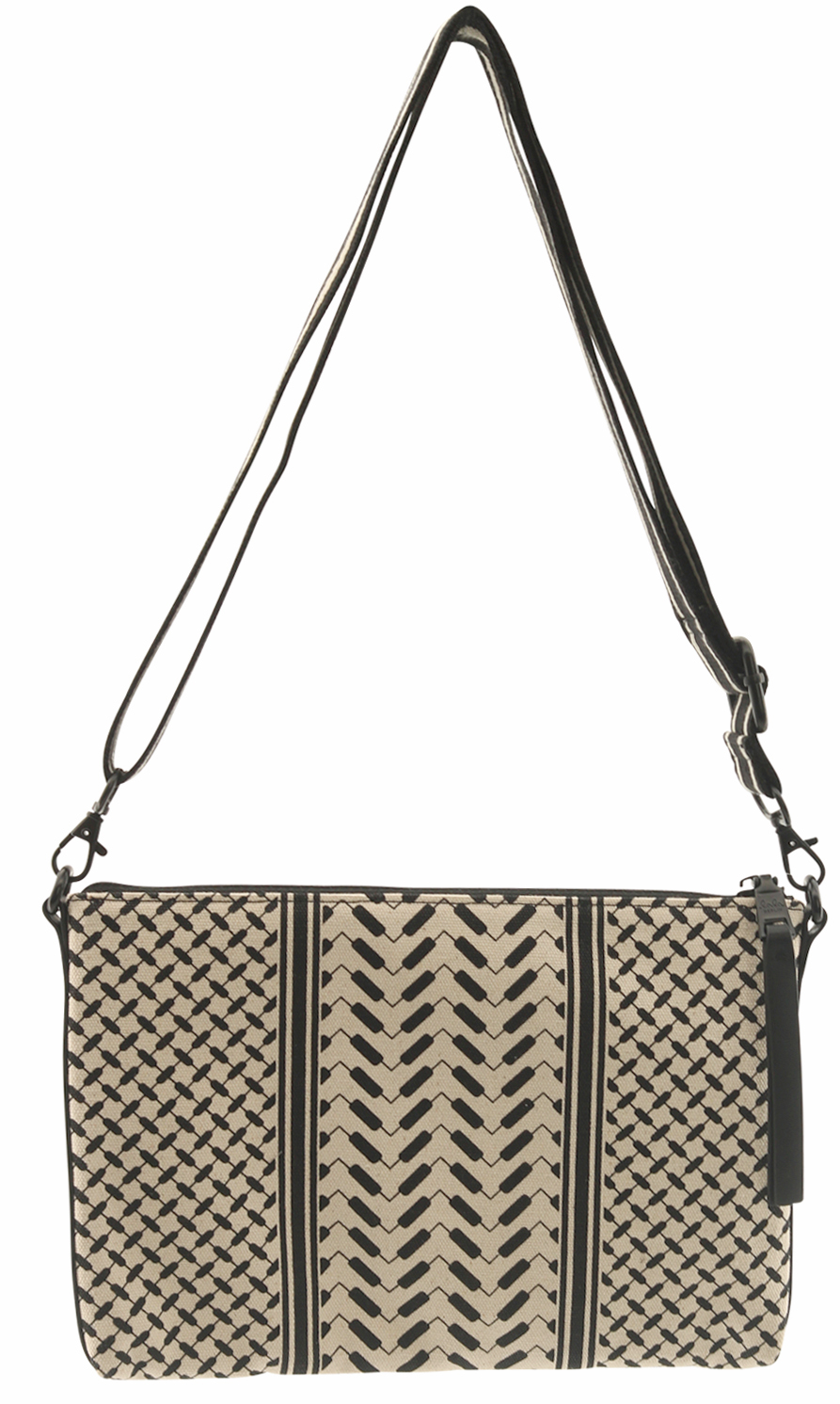 Lala Berlin Pouch Fabiana Offwhite/Black