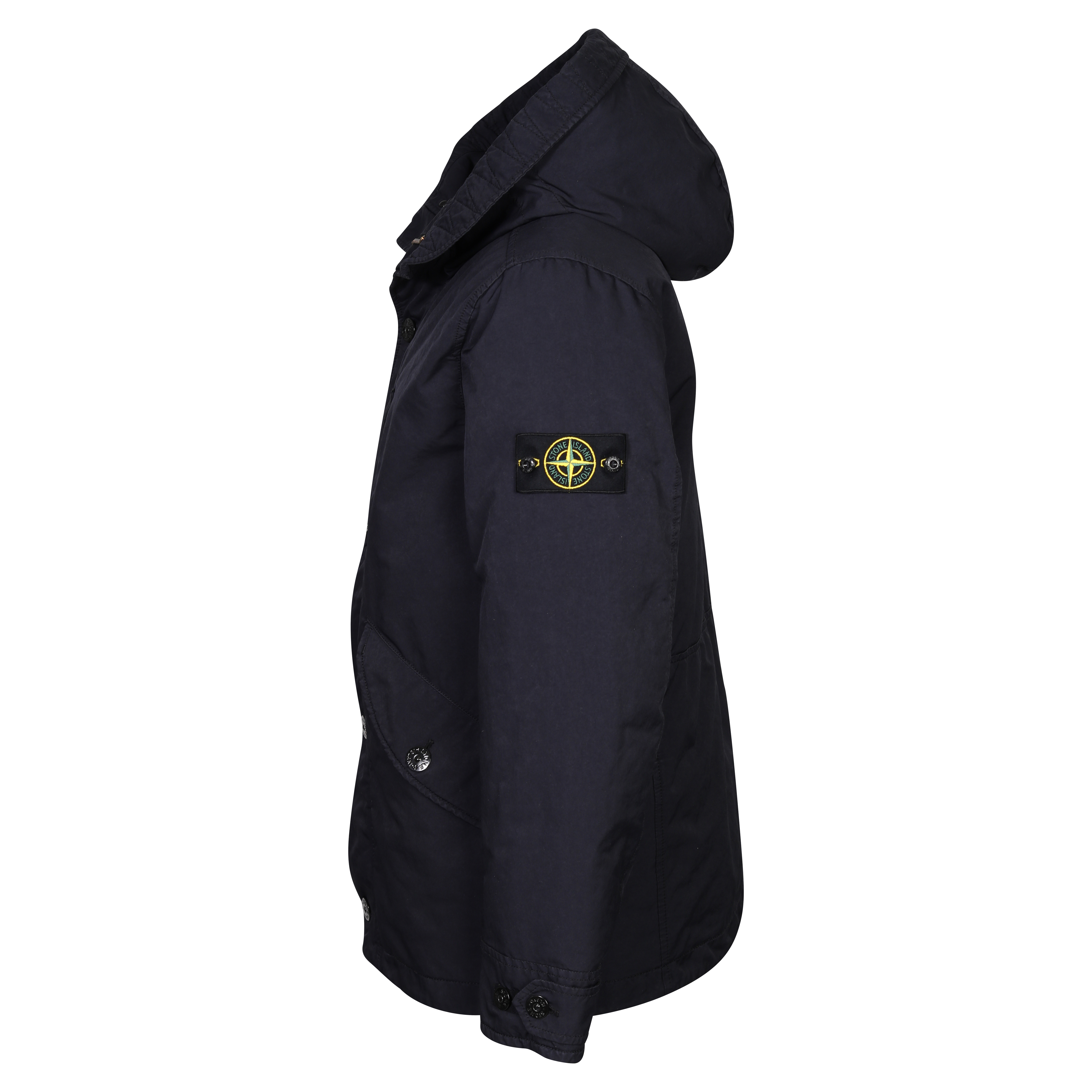 Stone Island Real Down Jacket in Navy