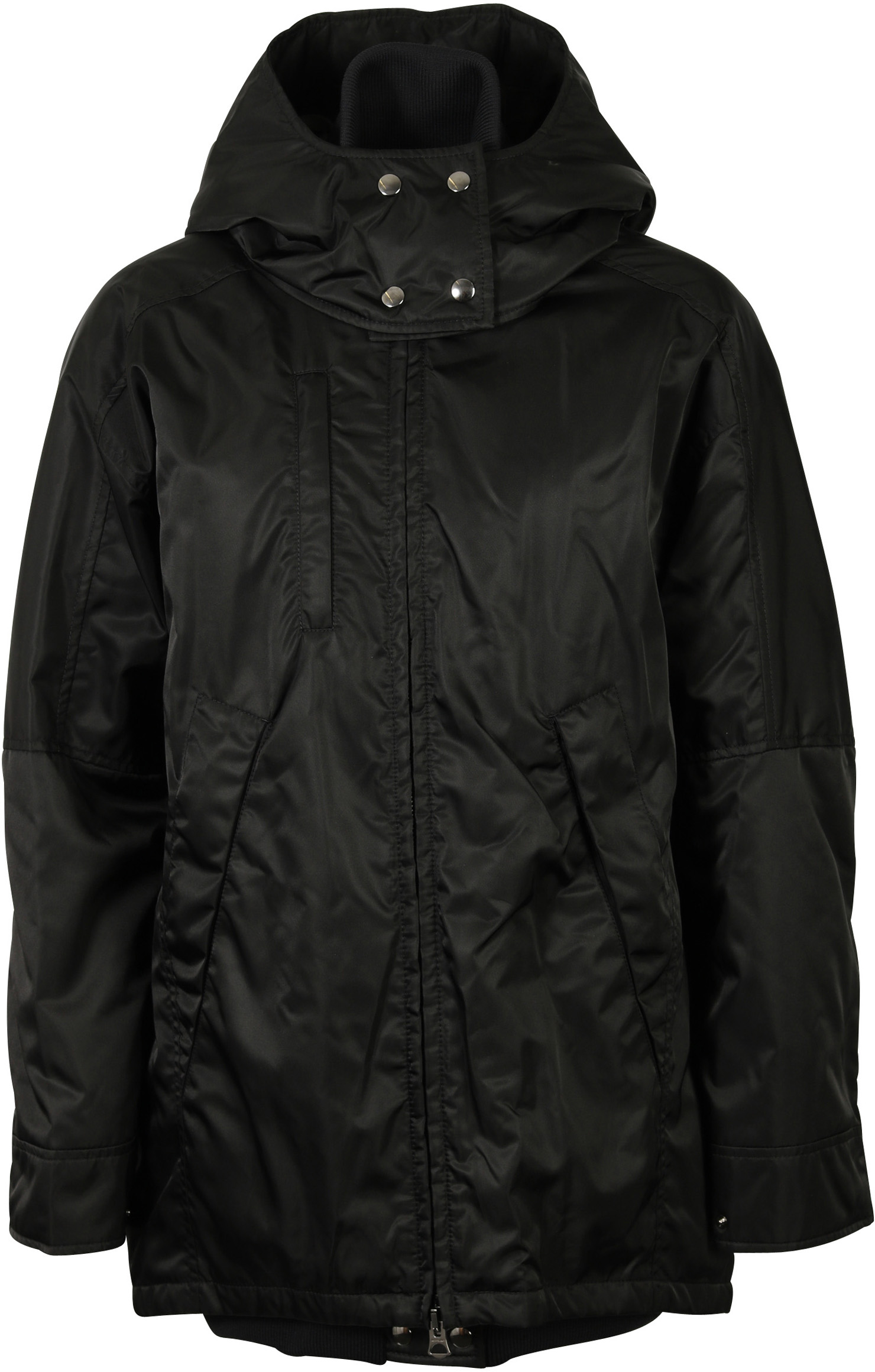 Acne Studios Long Bomber Jacket Black