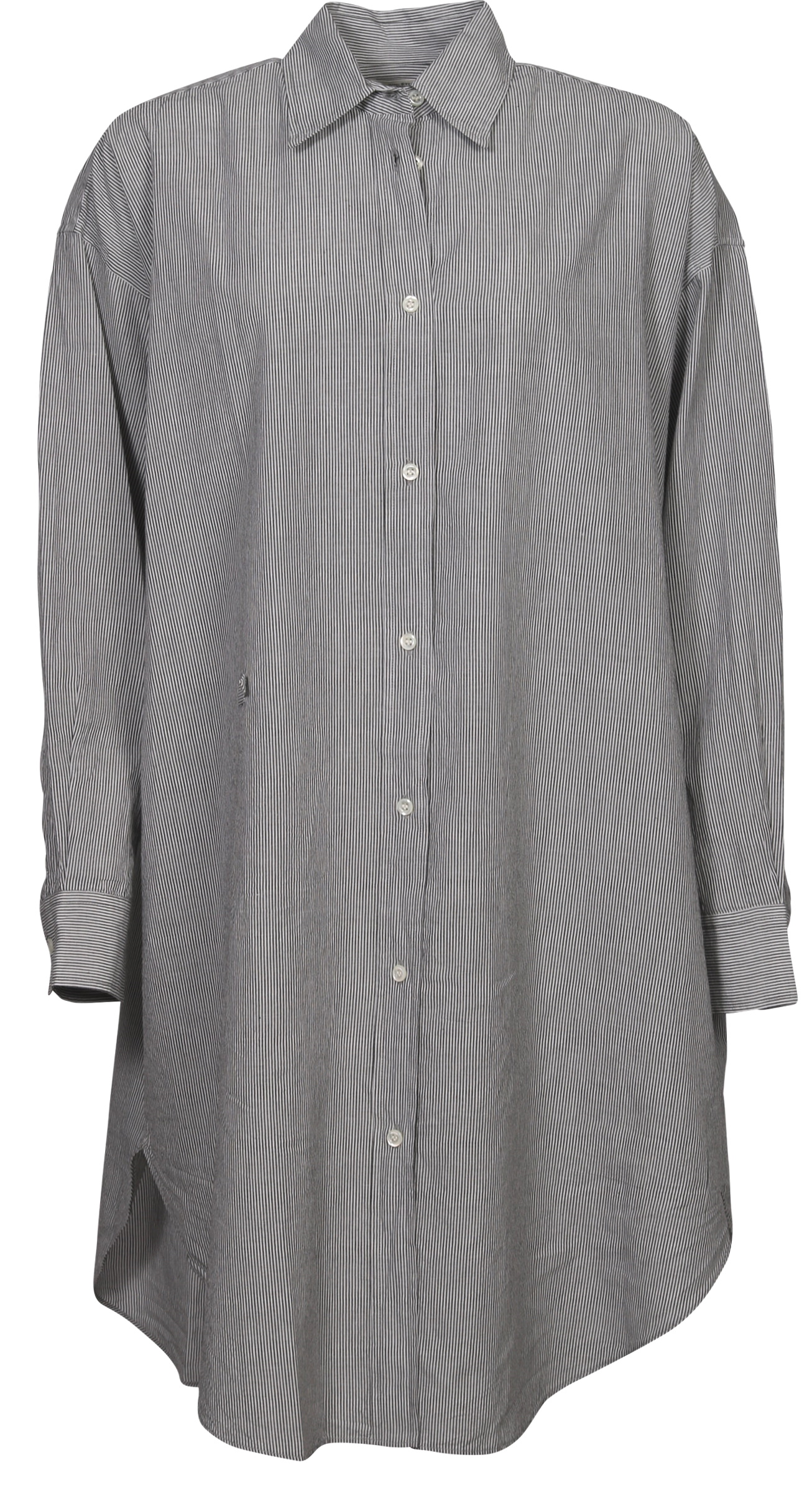 Isabel Marant Étoile Dress Seen Anthracite/Ecru Striped