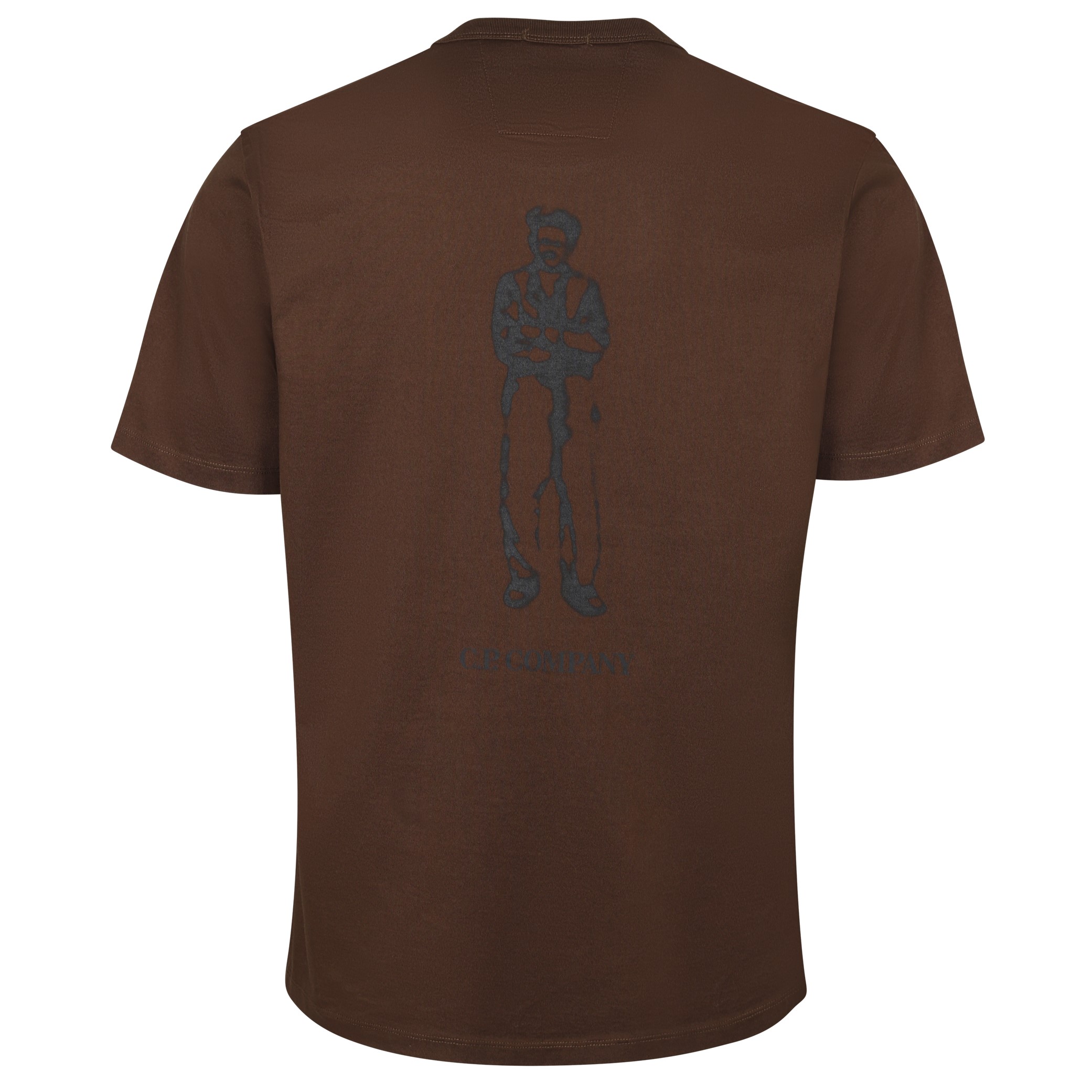 C.P. COMPANY T-Shirt in Dark Olive XXXL