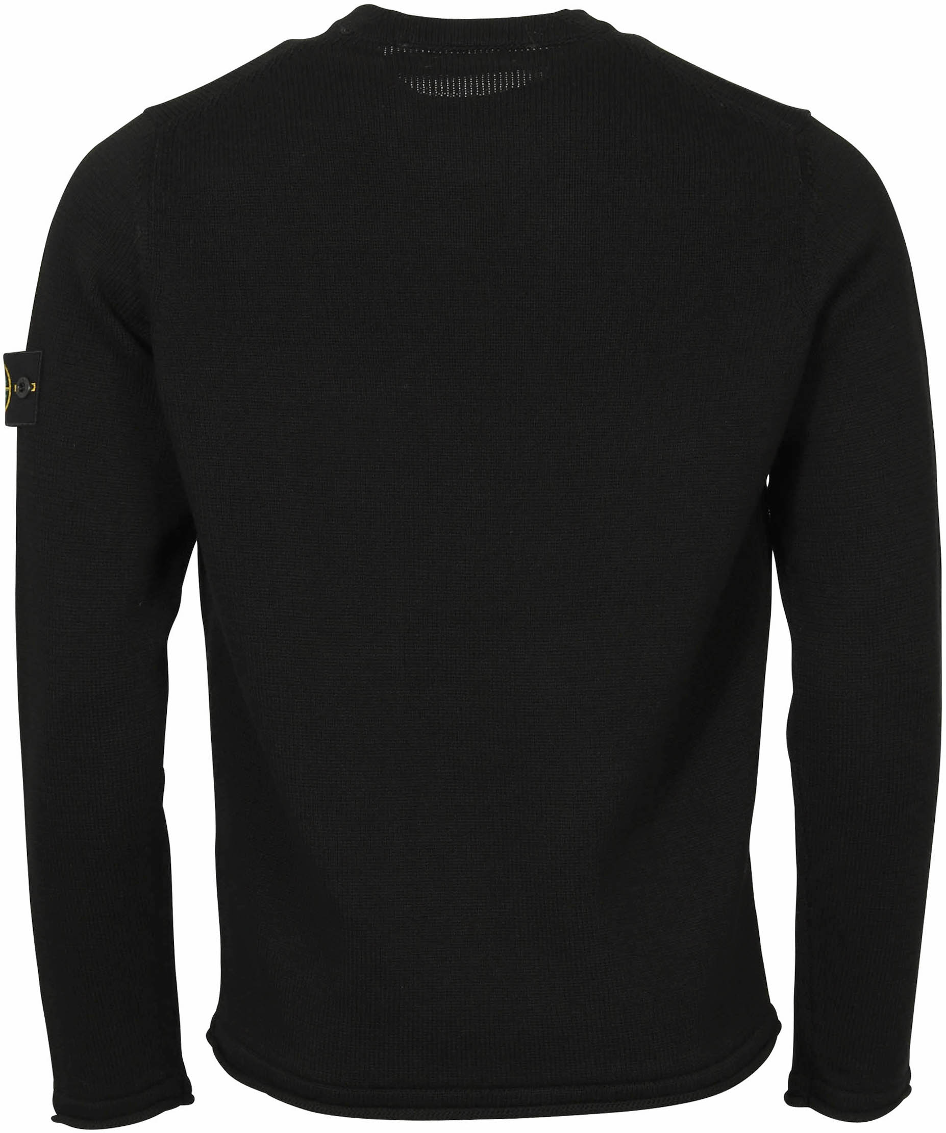 Stone Island Knit Sweater Pocket Black L