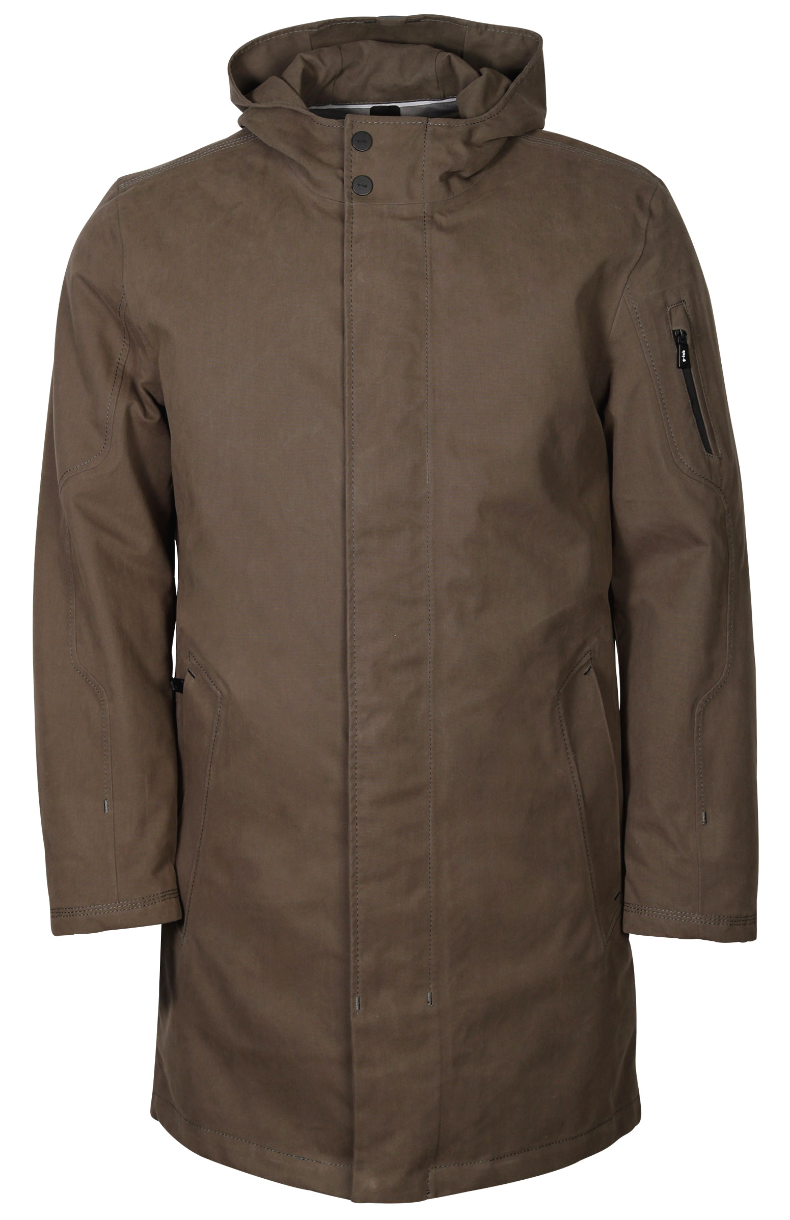g-lab Wax Touch Waterproof Parka Globe Dark Mud