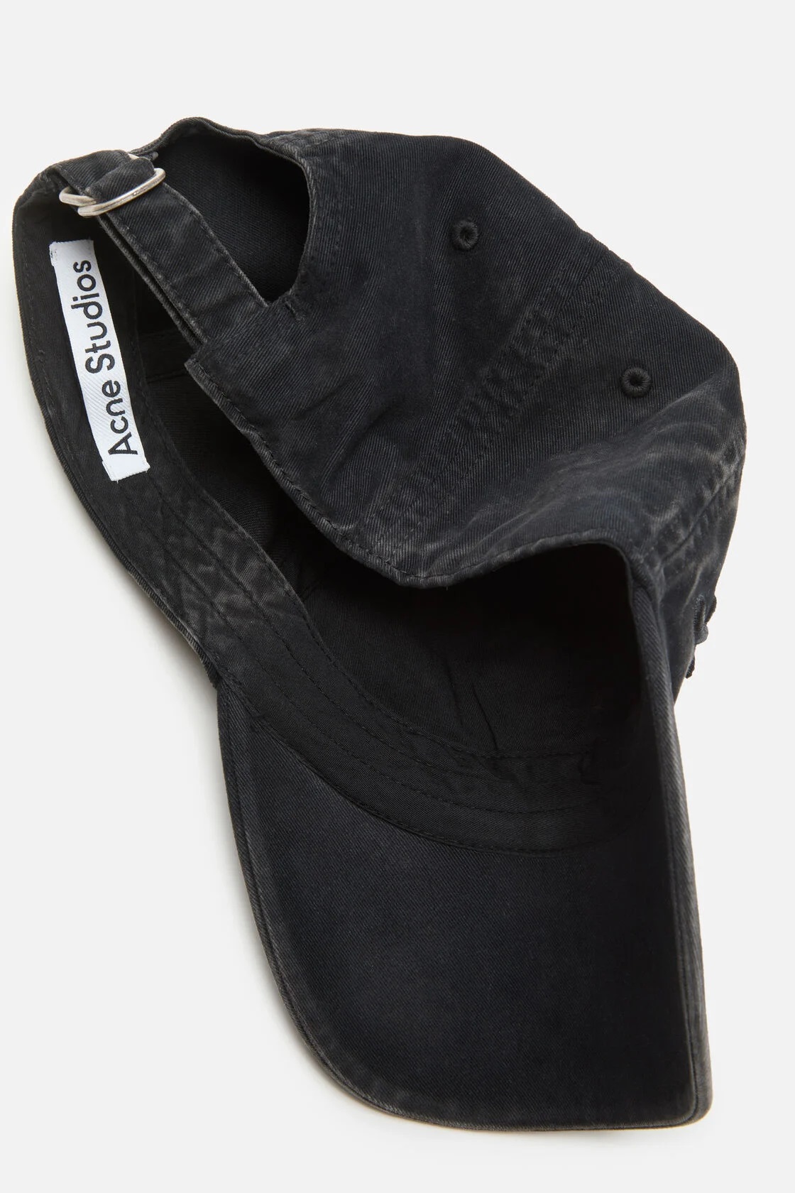 ACNE STUDIOS Logo Cap in Black