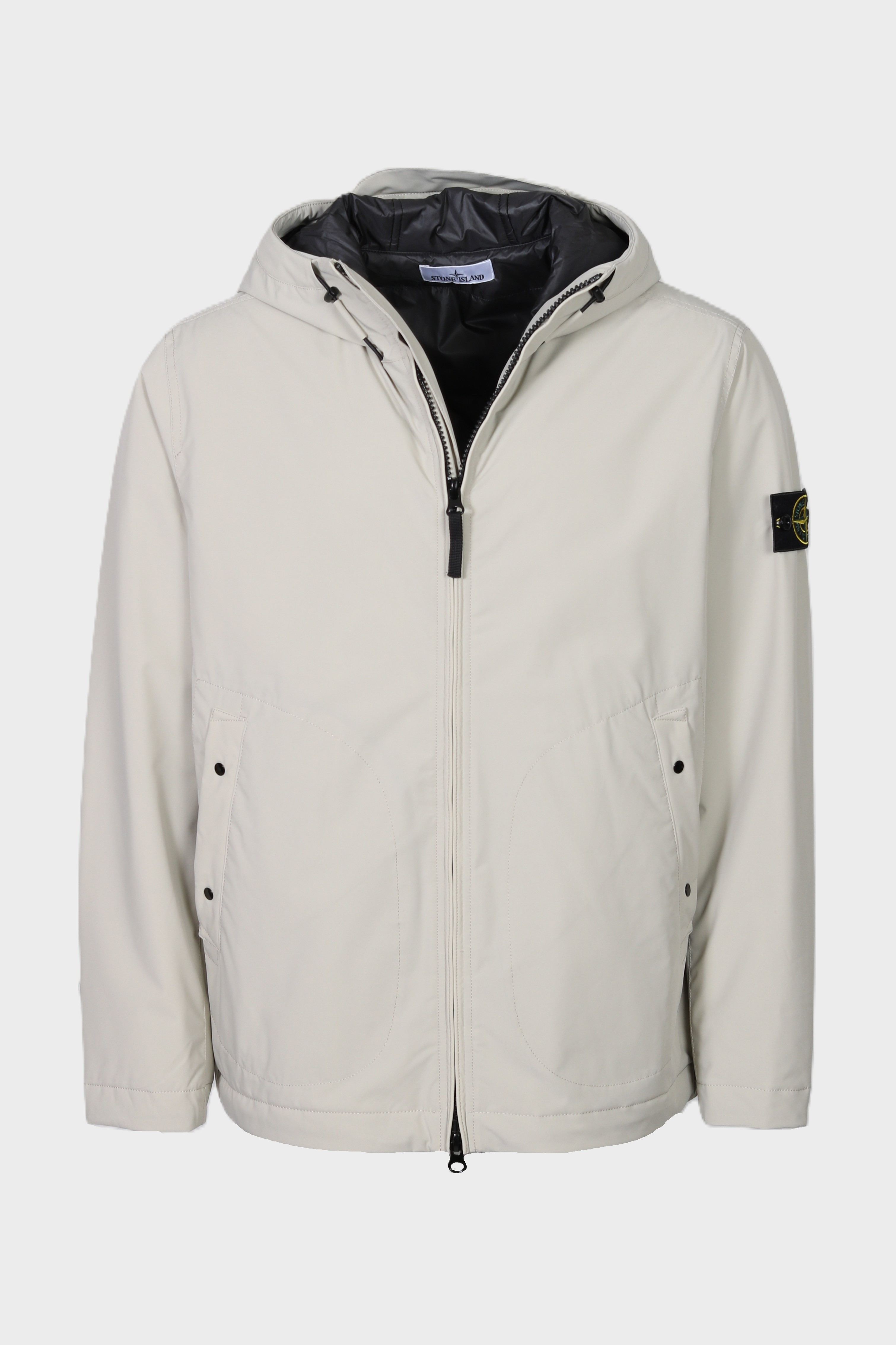 STONE ISLAND Soft Shell-R e.dye® Technology Jacket in Stone
