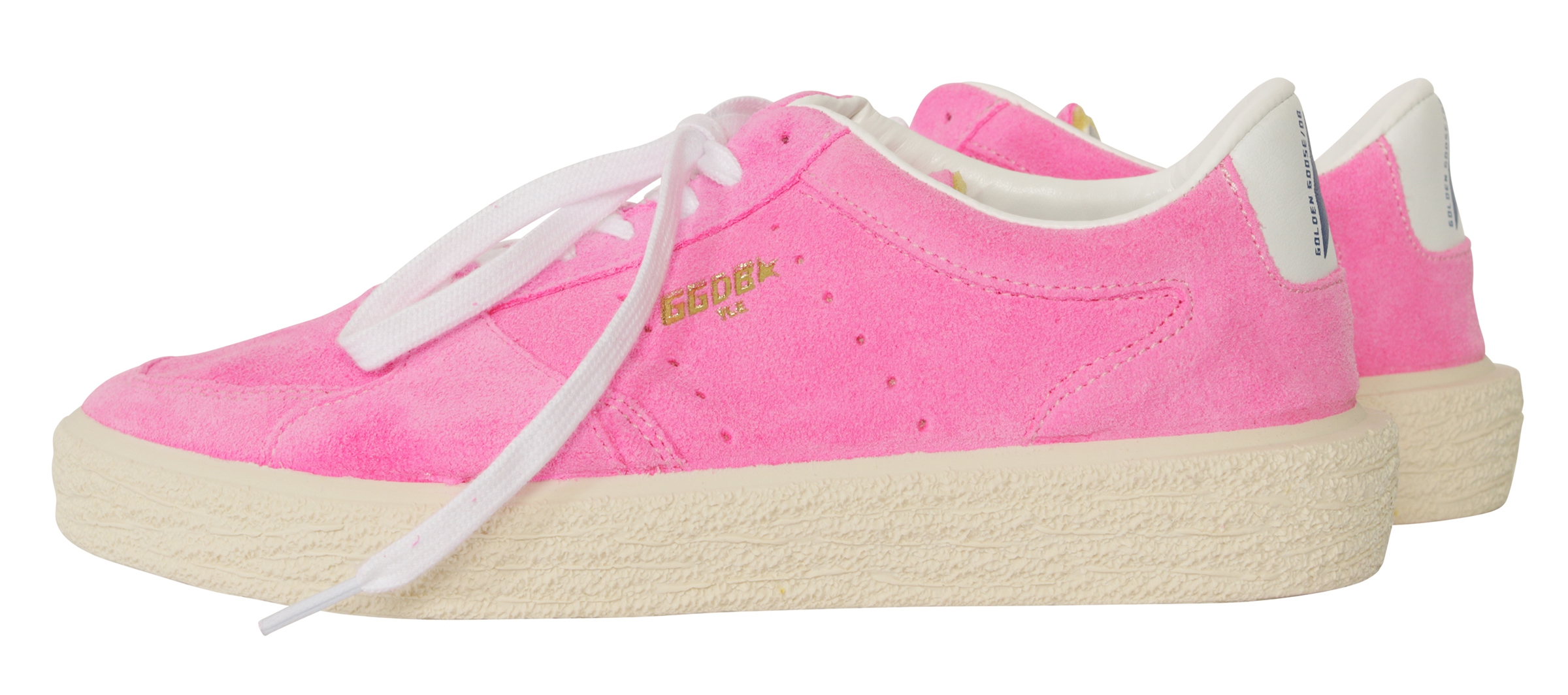Golden Goose Sneaker Tenthstar Pink Suede / White Lace G31WS715.A7