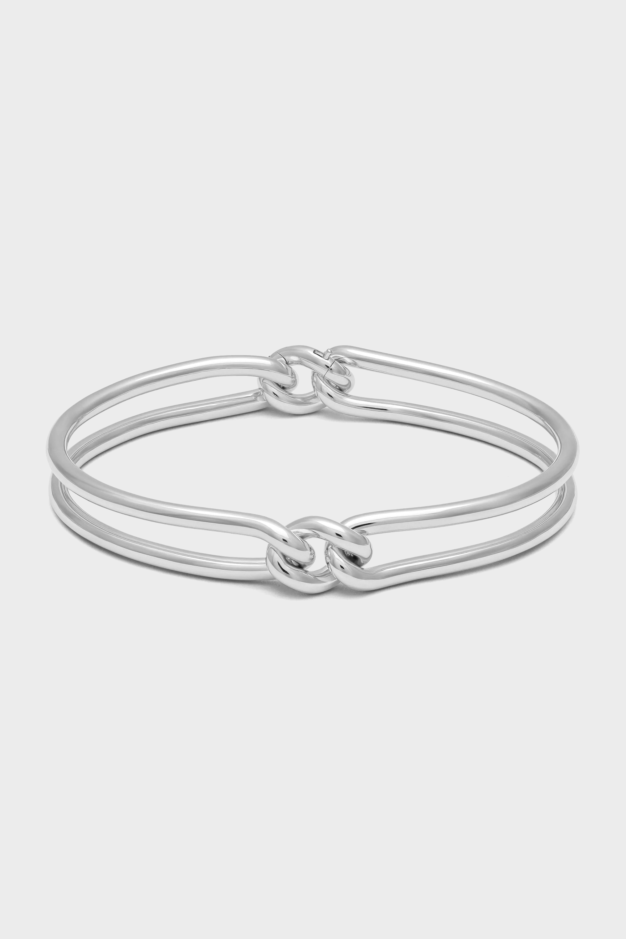 MAOR Unity Curb Bracelet 3mm in 925 Sterling Silver