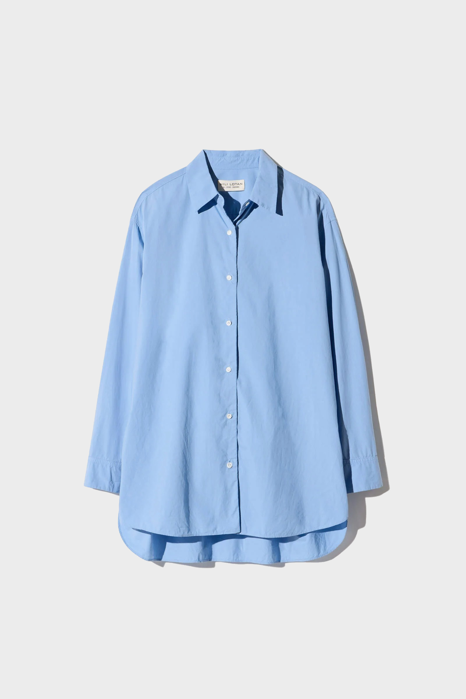 NILI LOTAN Yorke Shirt in Opal