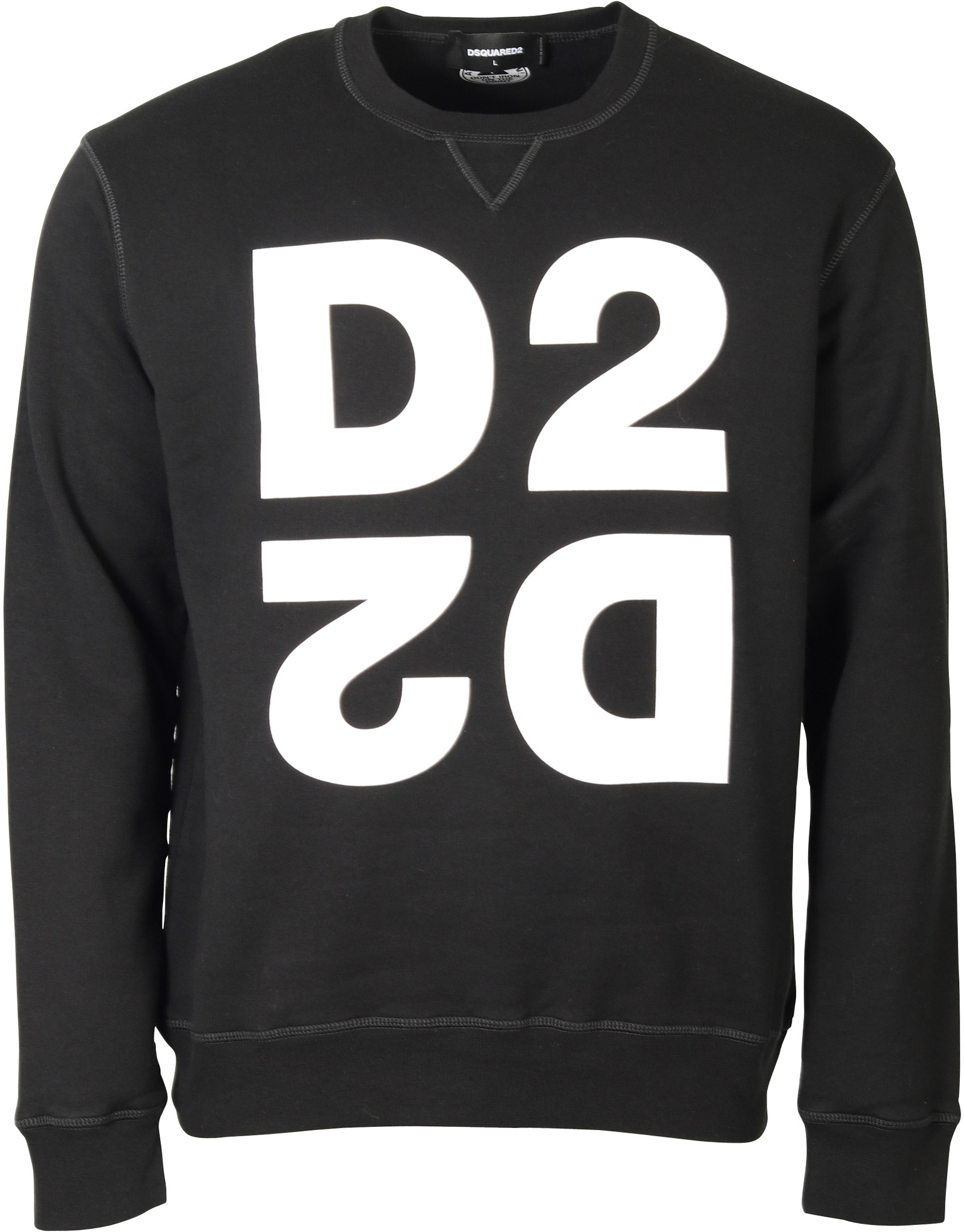 Dsquared Sweatshirt Black/White Printed