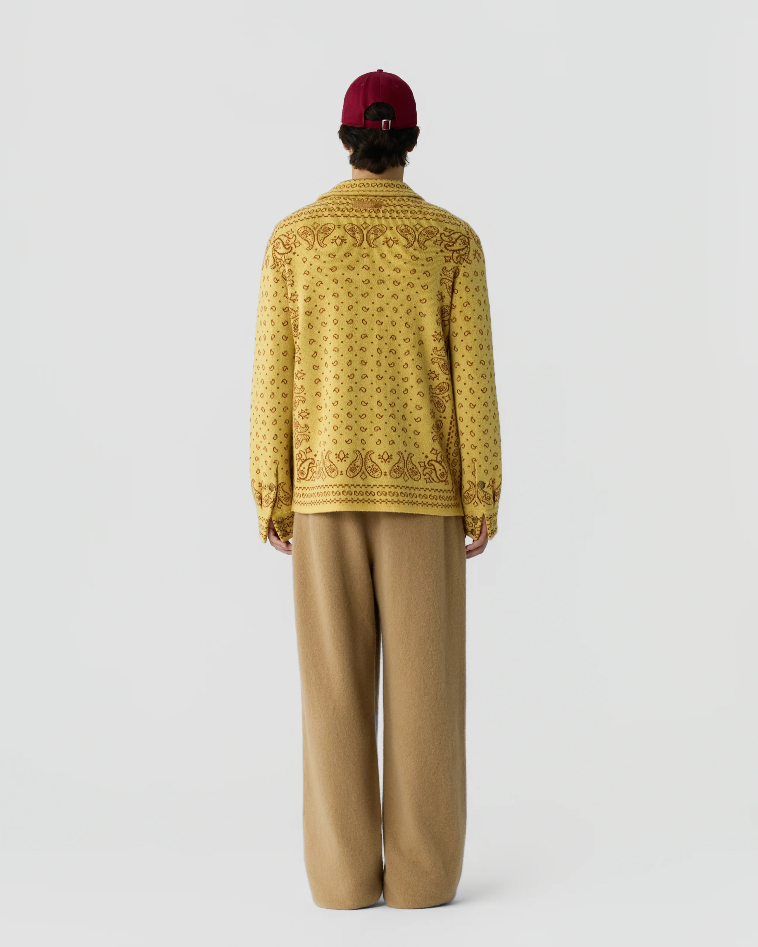 GUEST IN RESIDENCE Wild Rag Work Shirt Yellow Combo