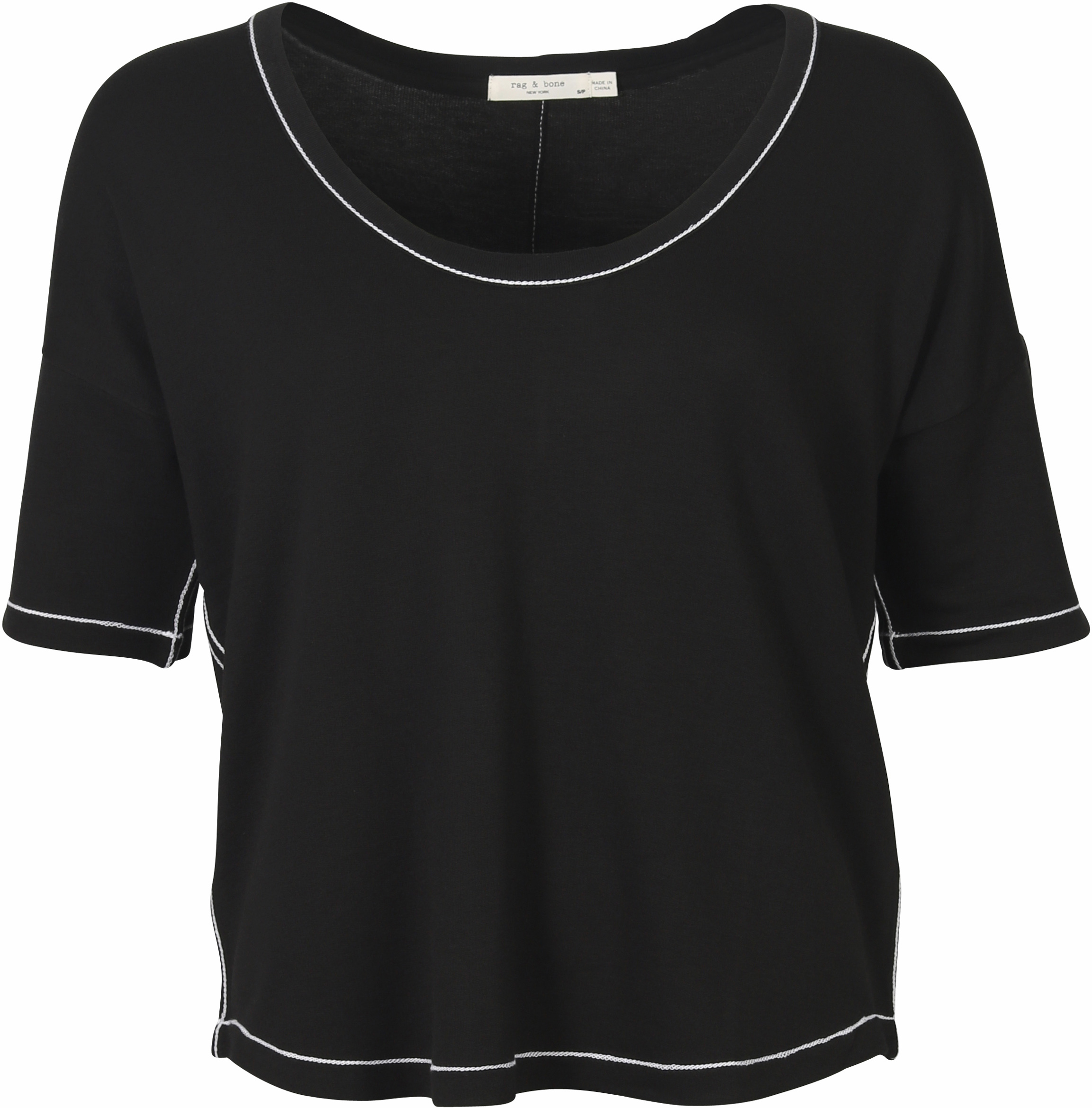 Rag & Bone T-Shirt Marlon Black