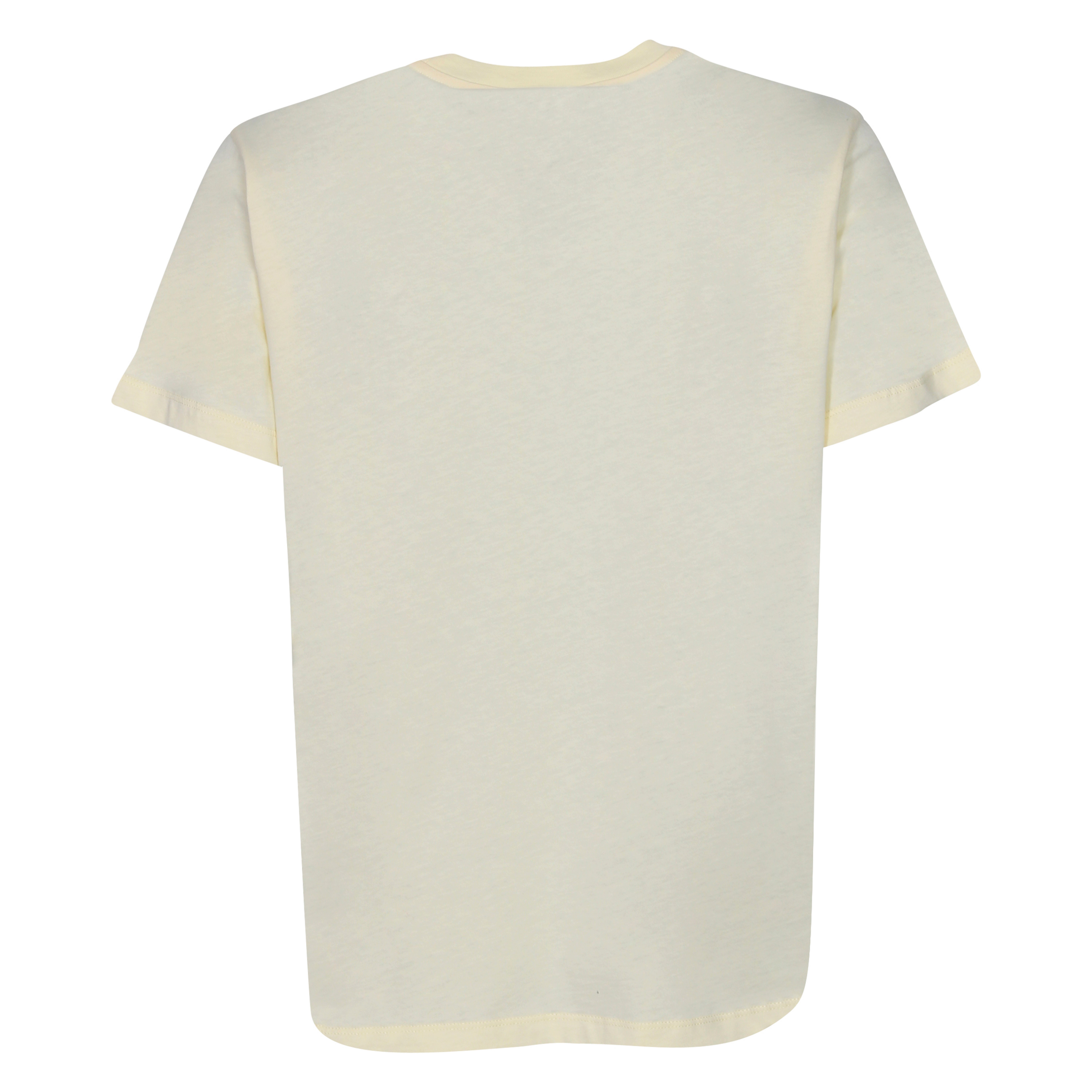 Ganni Light Cotton Jersey Hotel T-Shirt in Flan