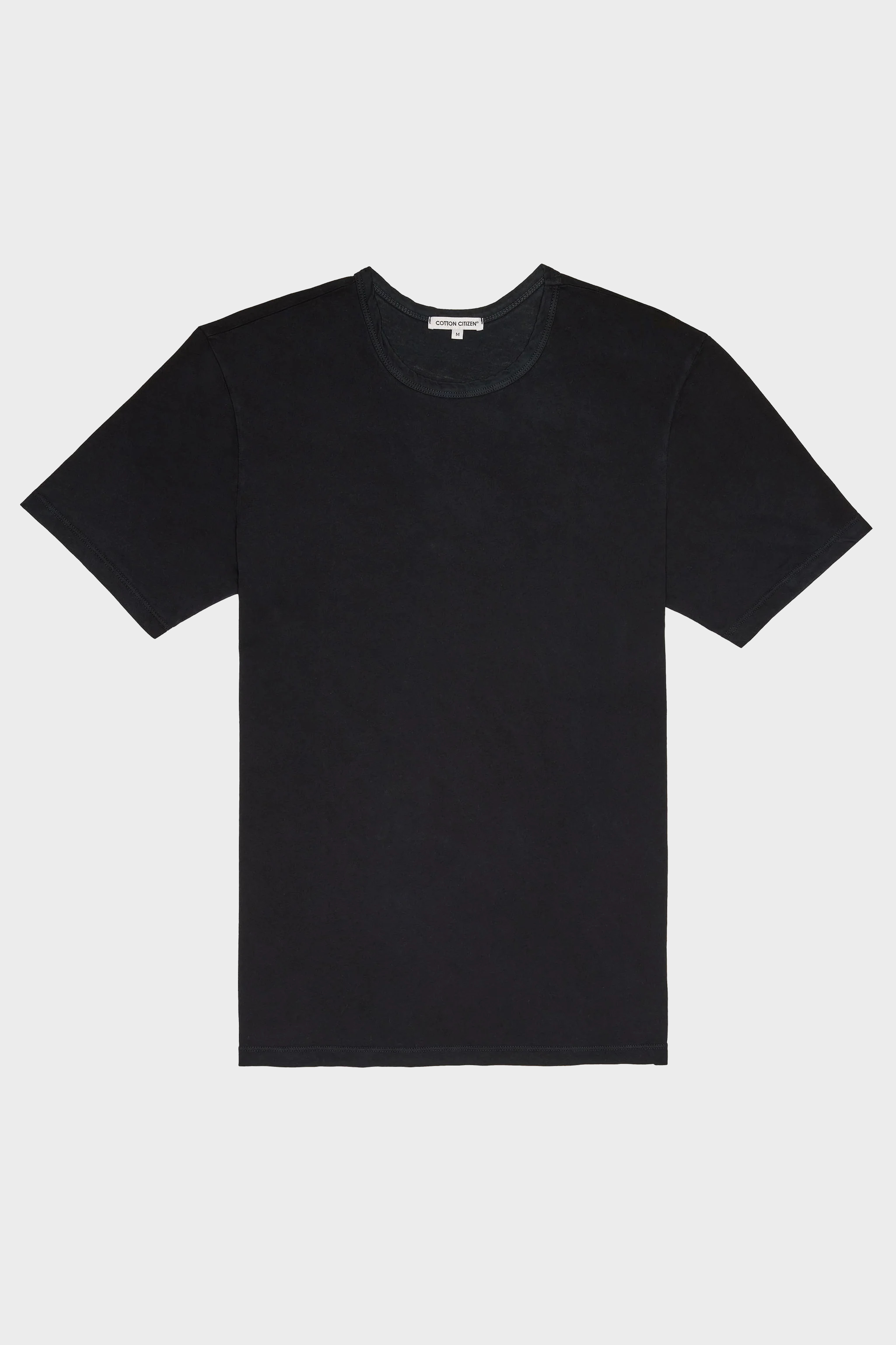 COTTON CITIZEN Classic Crewneck T-Shirt in Vintage Black