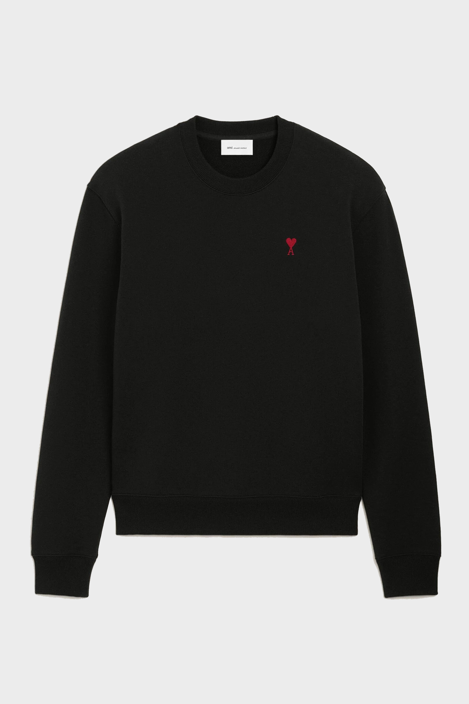 AMI PARIS de Coeur Sweatshirt in Black