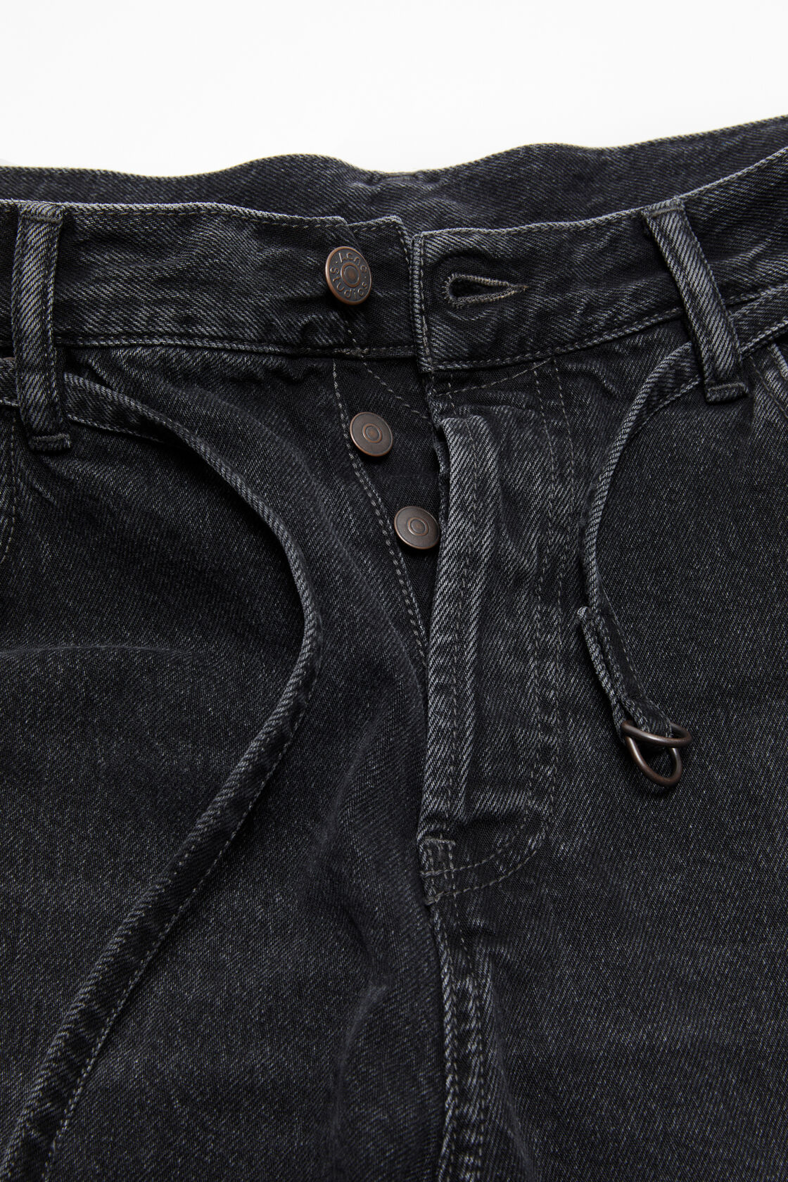 ACNE STUDIOS 1991 Toj Jeans in Vintage Black 34/32