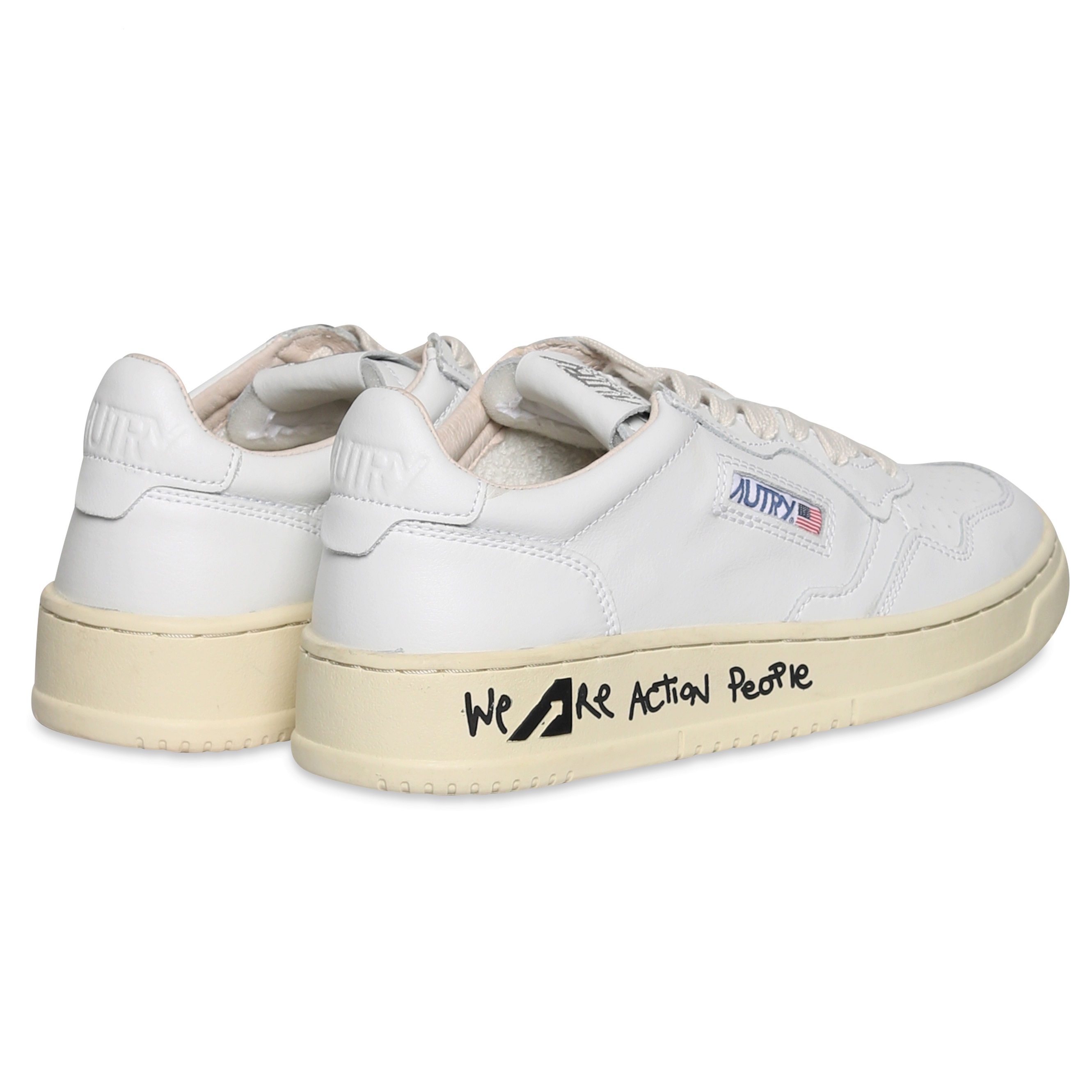 Autry Action Shoes Low Sneaker White/Draw Action