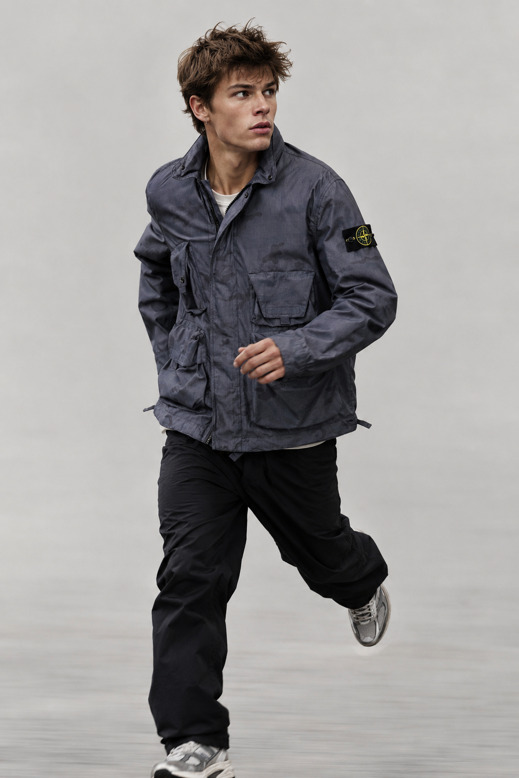 STONE ISLAND Faded Camo Light Ripstop-TC Jacket