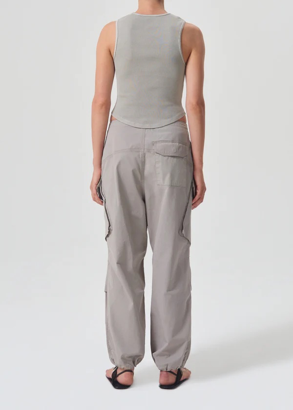 AGOLDE Ginerva Cargo Pant in Taupe S