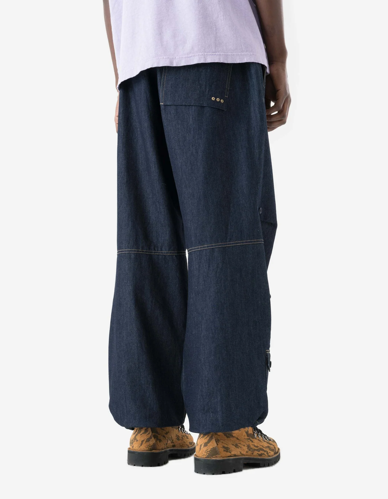 MAHARISHI 7700 Light Denim Loose Snopants® in Indigo