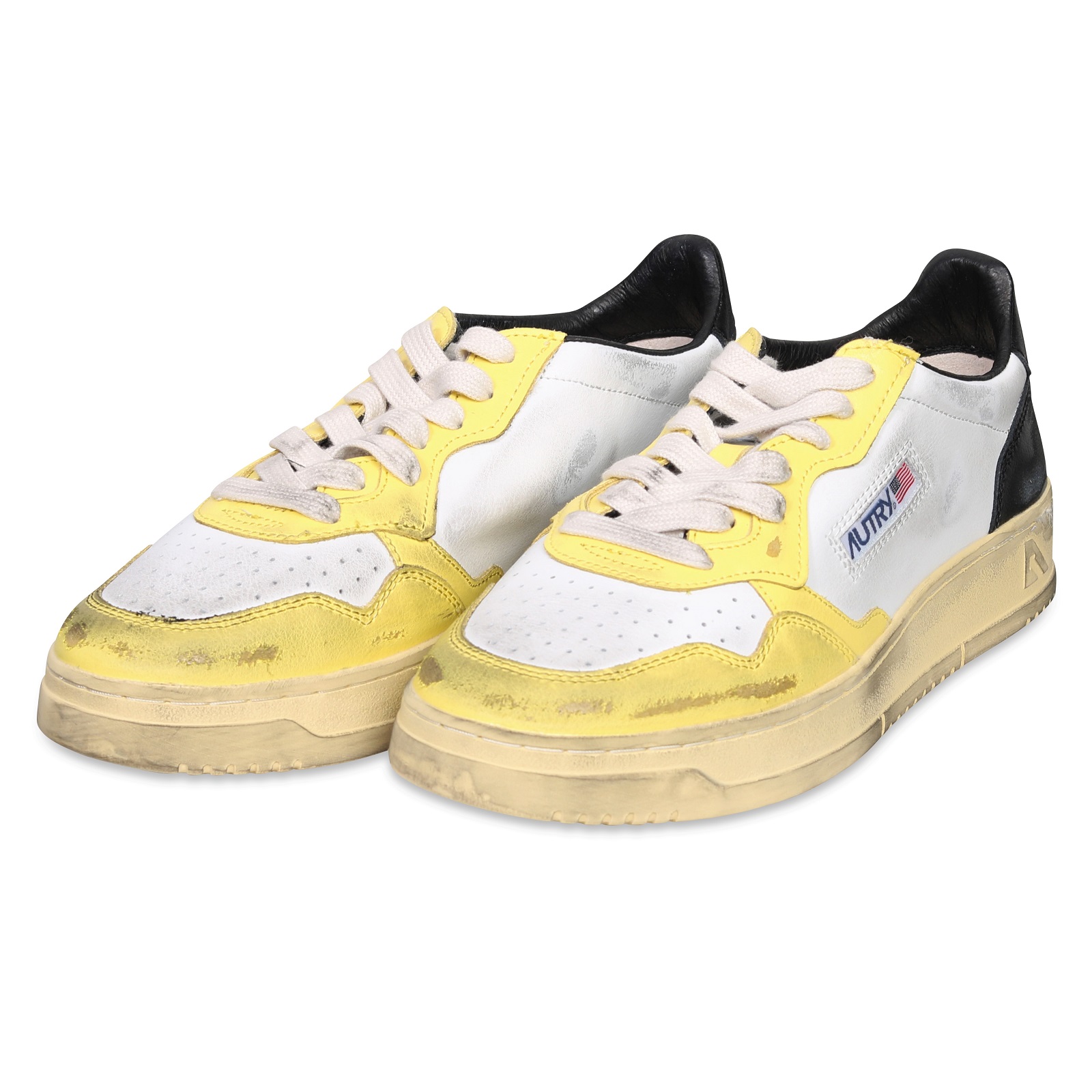 Autry Action Shoes Mid Sneaker White/Light Grey 44