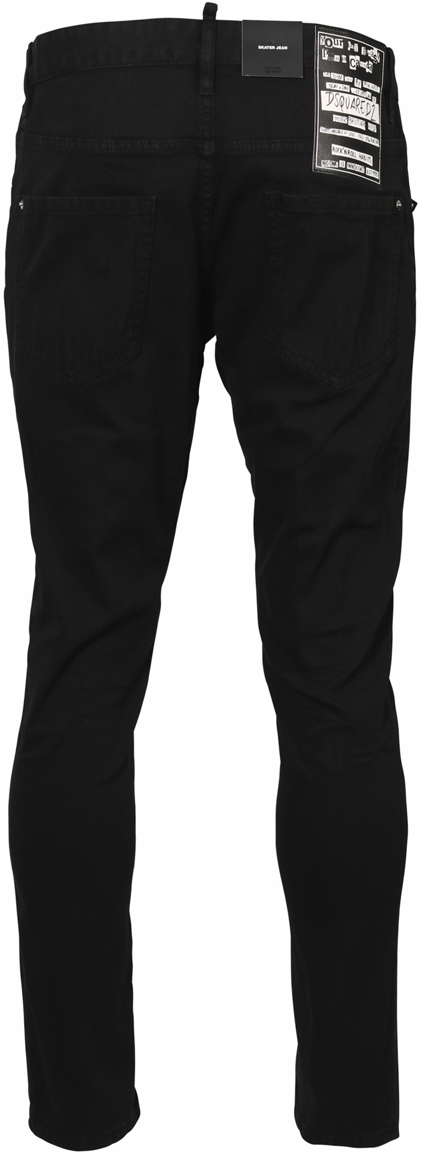 D2 DSQUARED JEANS SKATER BLACK