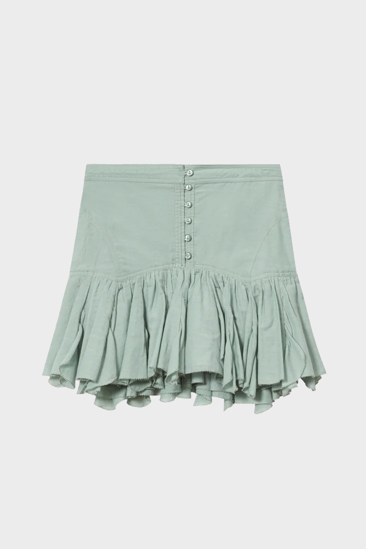 ISABEL MARANT ÉTOILE Daneen Skirt in Sage