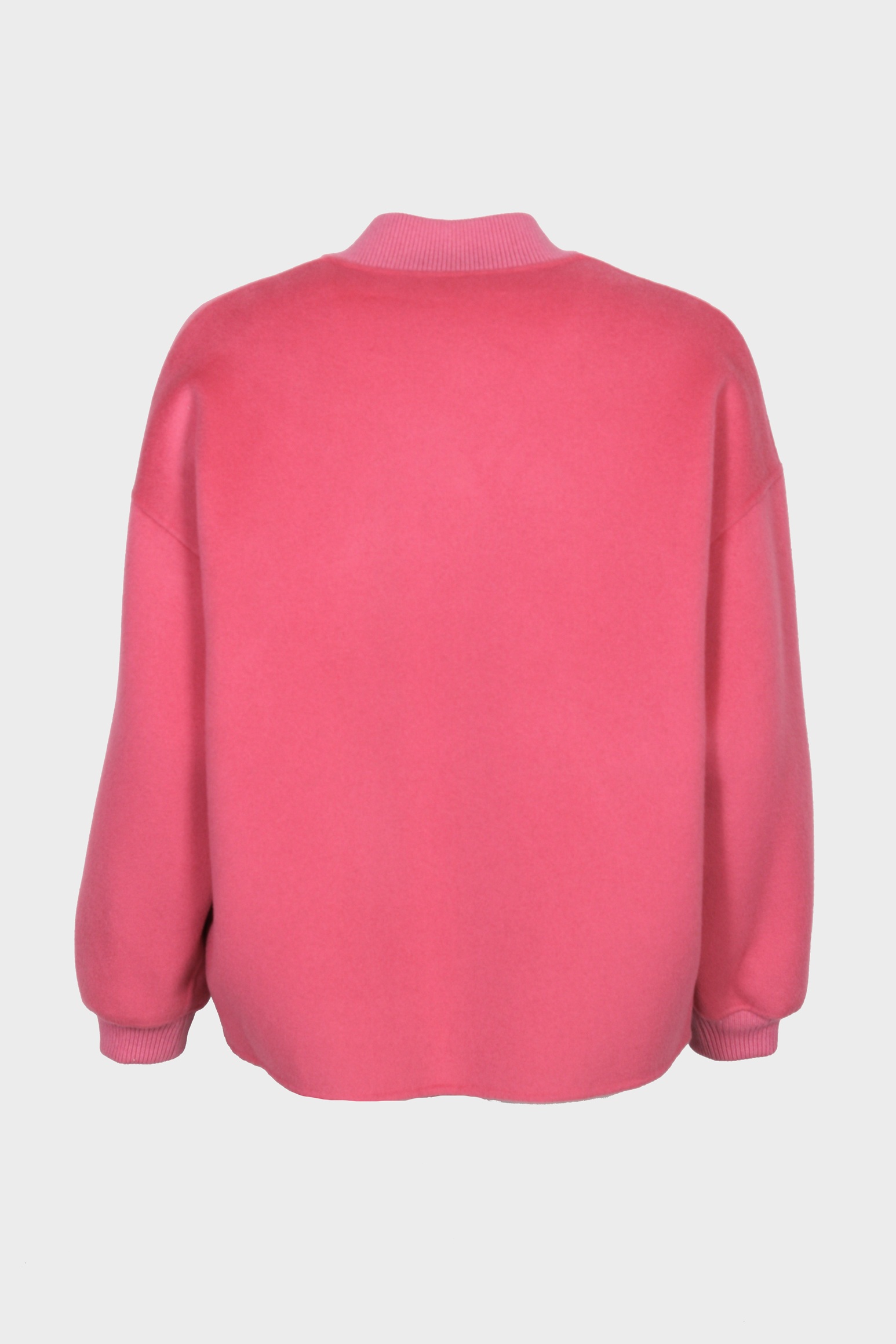 FLONA Wool Bomber in Pink