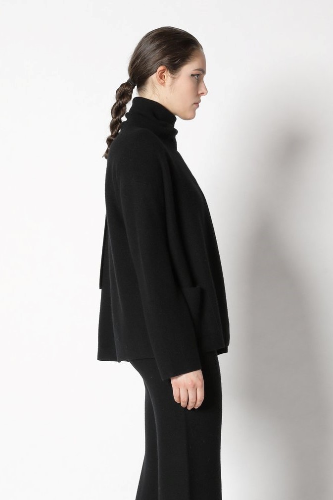 SMINFINITY Scarf Jacket in Black XS/S